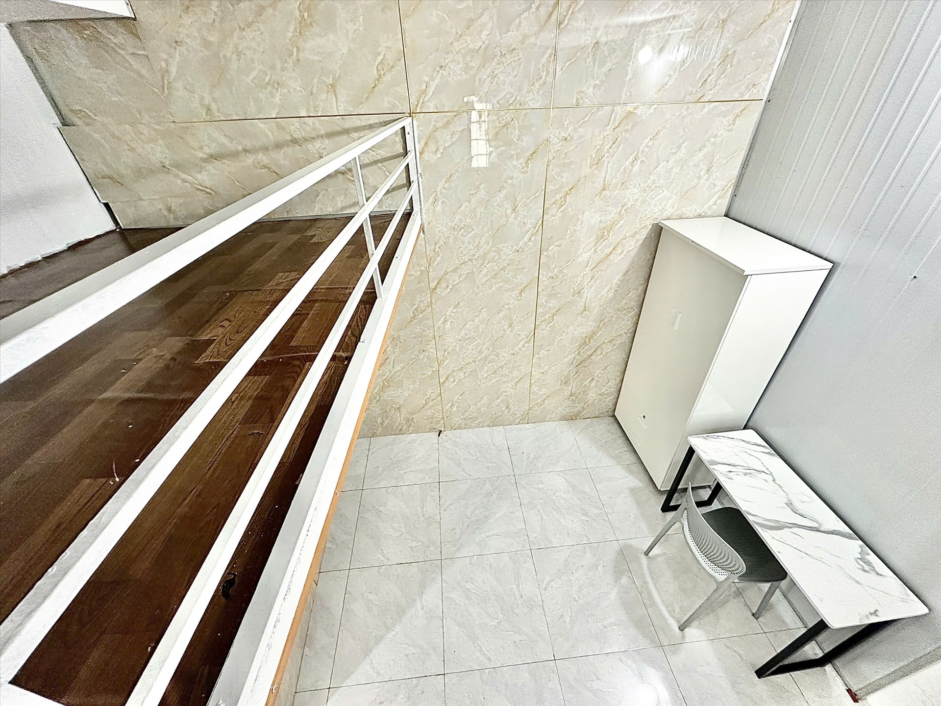 Phòng trọ Duplex 20m2 tại AH House Phạm Ngũ Lão - Gò Vấp - Phòng khách