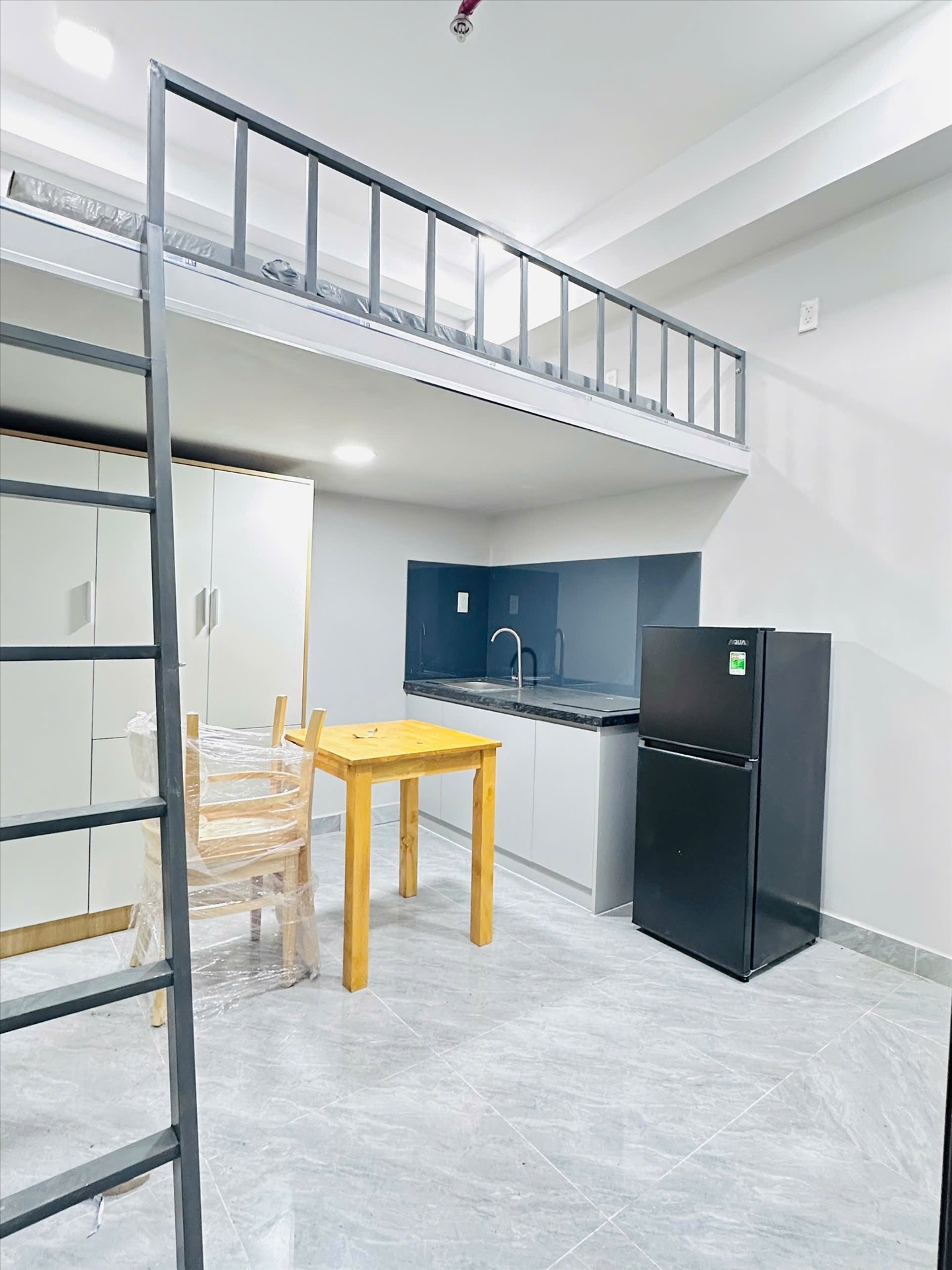 Phòng trọ Duplex 30m2 tại AD Home Xô Viết Nghệ Tĩnh - Bình Thạnh - Phòng bếp