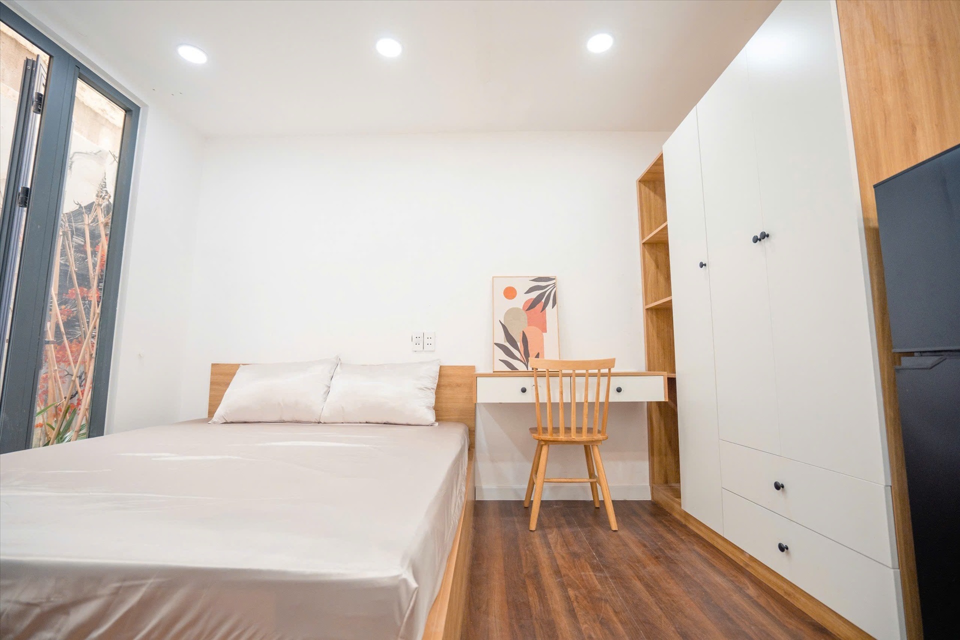 Phòng trọ Studio 30m2 tại Coco Apartment Nguyễn Thị Minh Khai - Quận 1 - Phòng ngủ