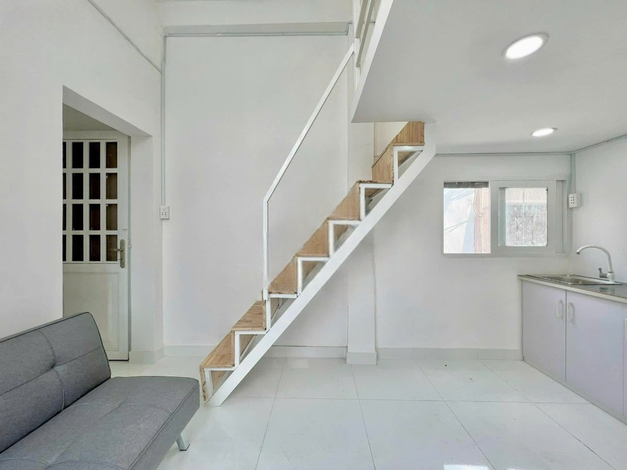 Phòng trọ Duplex 20m2 tại AS Home Hậu Giang - Tân Bình - Phòng ngủ
