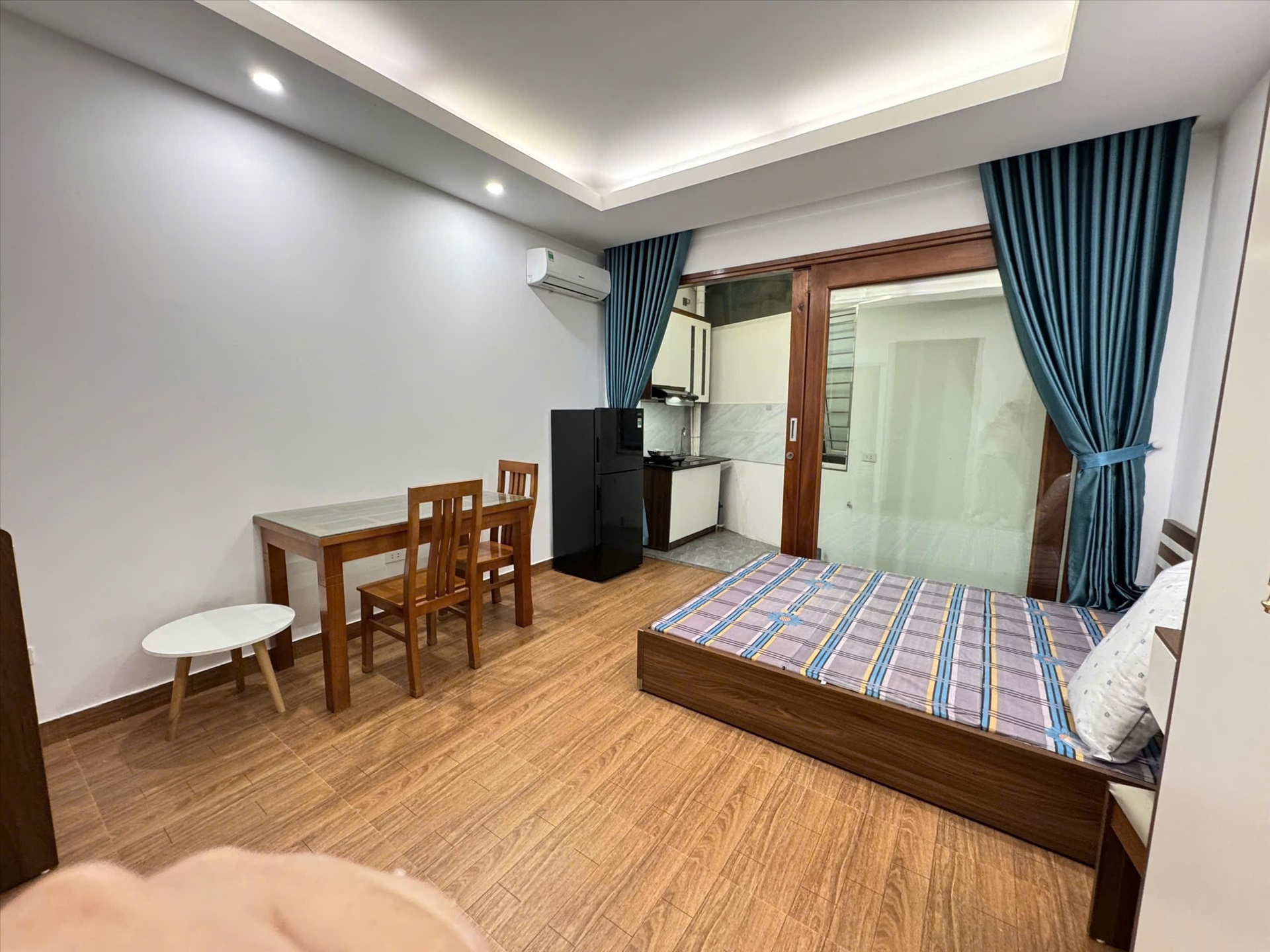 Phòng trọ Studio 30m2 tại DXV Housing Hồ Tùng Mậu - Cầu Giấy - Phòng ngủ