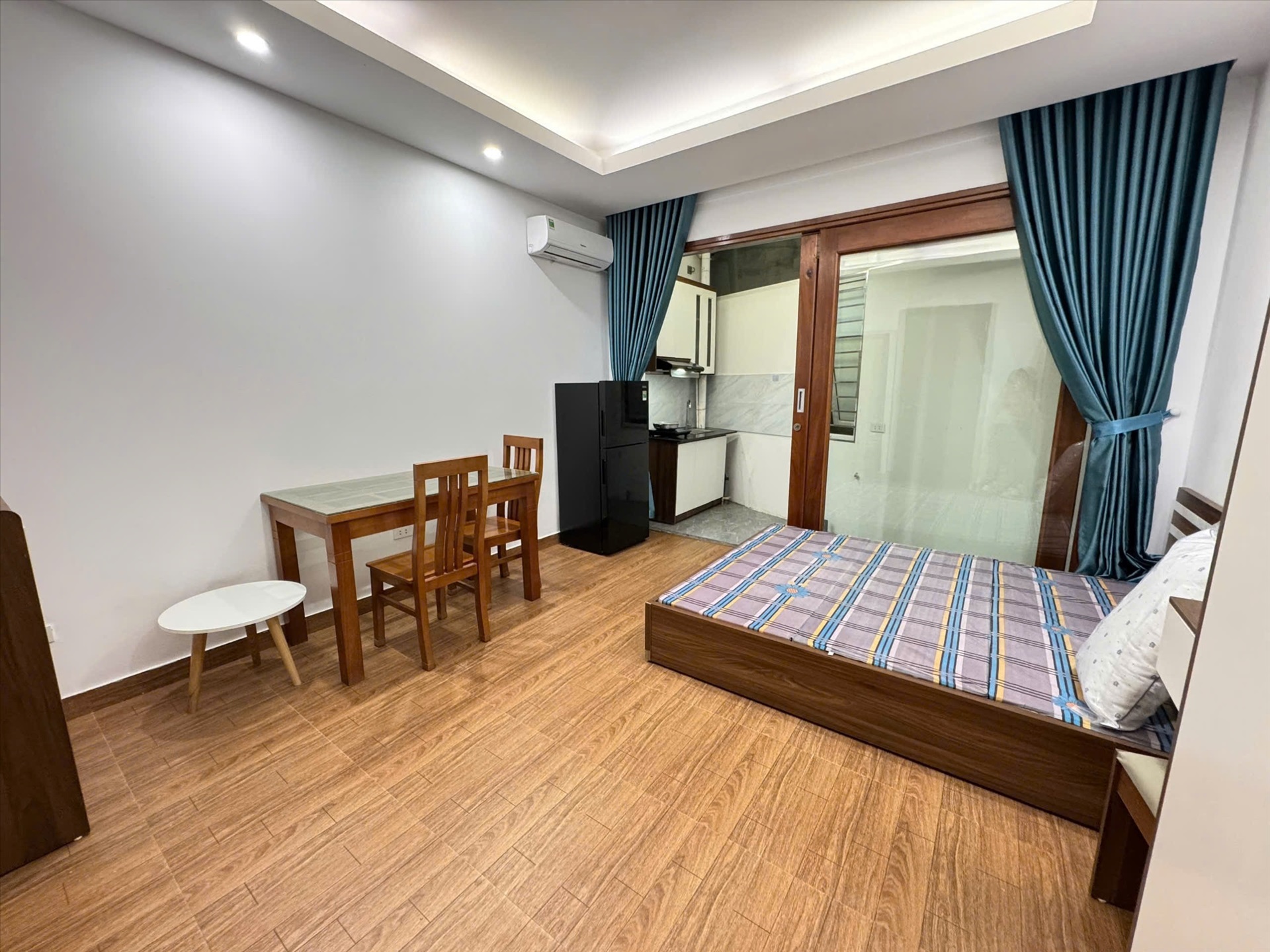 Phòng trọ Studio 30m2 tại DXV Housing Hồ Tùng Mậu - Cầu Giấy - Phòng ngủ