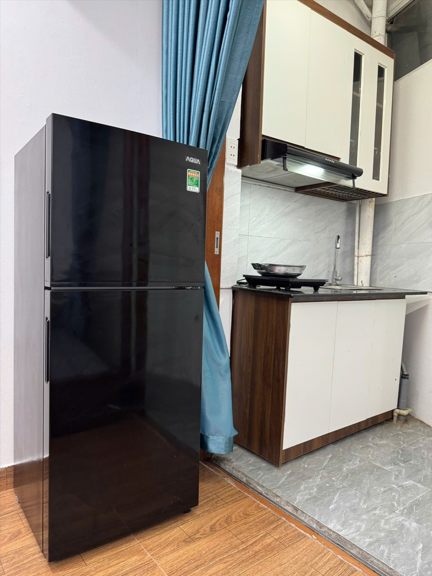 Phòng trọ Studio 30m2 tại DXV Housing Hồ Tùng Mậu - Cầu Giấy - Phòng bếp