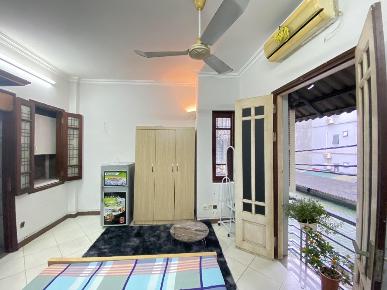 Phòng trọ Studio 25m2 tại NT House Trần Thái Tông - Cầu Giấy - Phòng ngủ