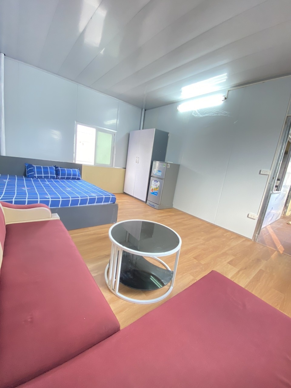 Phòng trọ Studio 22m2 tại NT House Tân Mỹ - Nam Từ Liêm - Phòng ngủ