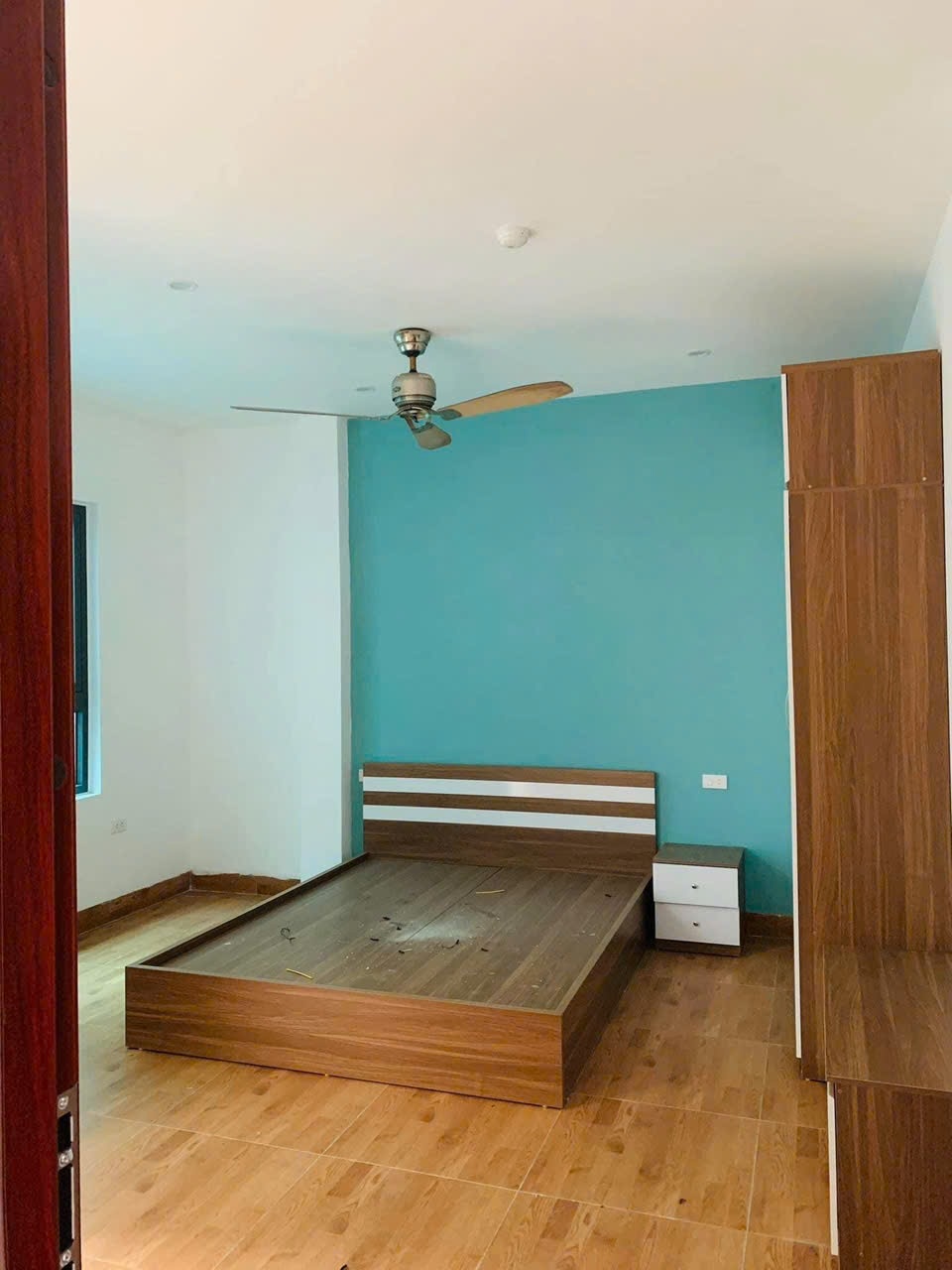 Phòng trọ Studio 25m2 tại DP House Trung Kính - Cầu Giấy - Phòng ngủ