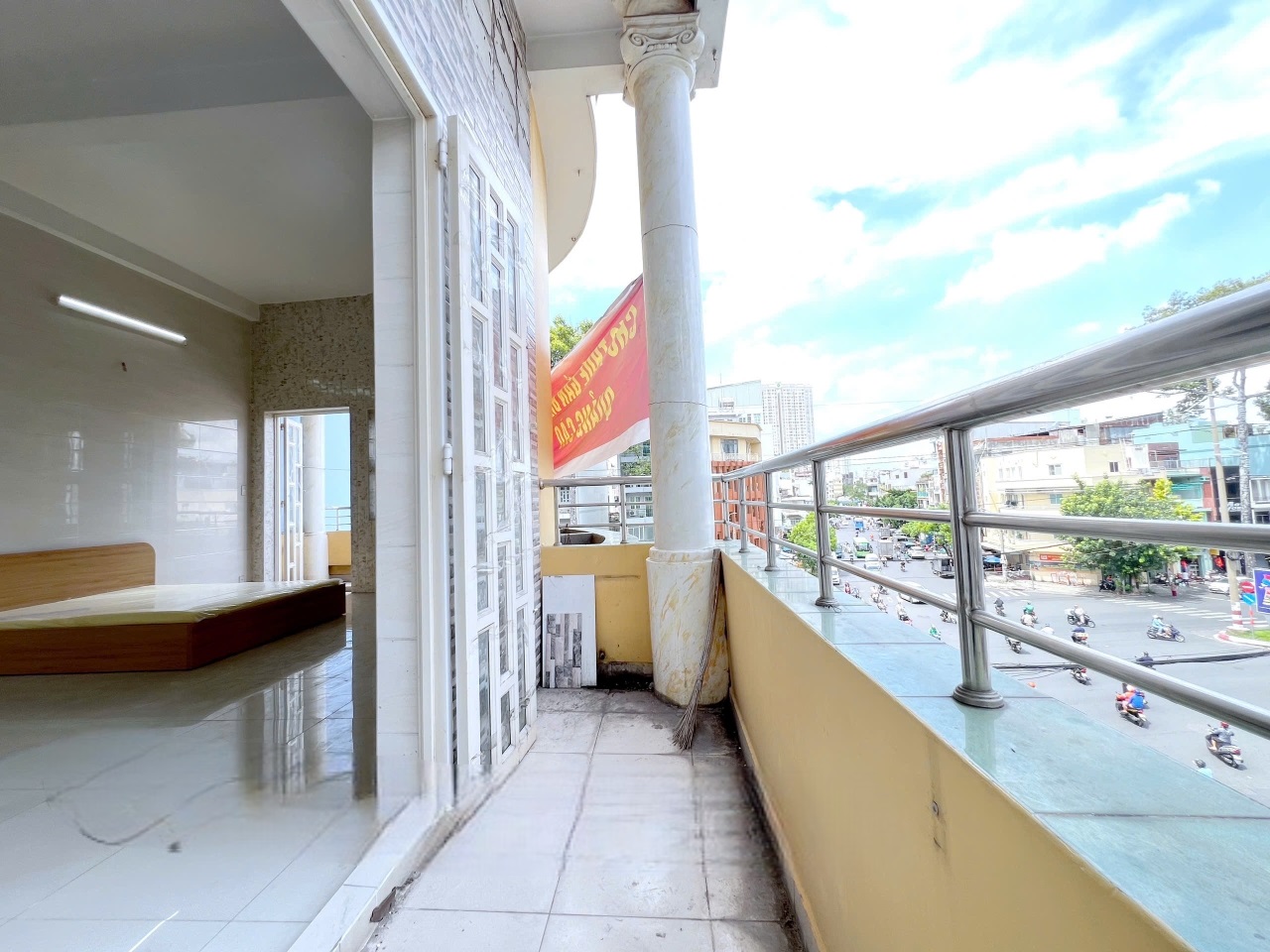 Phòng trọ Studio 25m2 tại TT Home Hồng Bàng - Quận 5 - Ban công