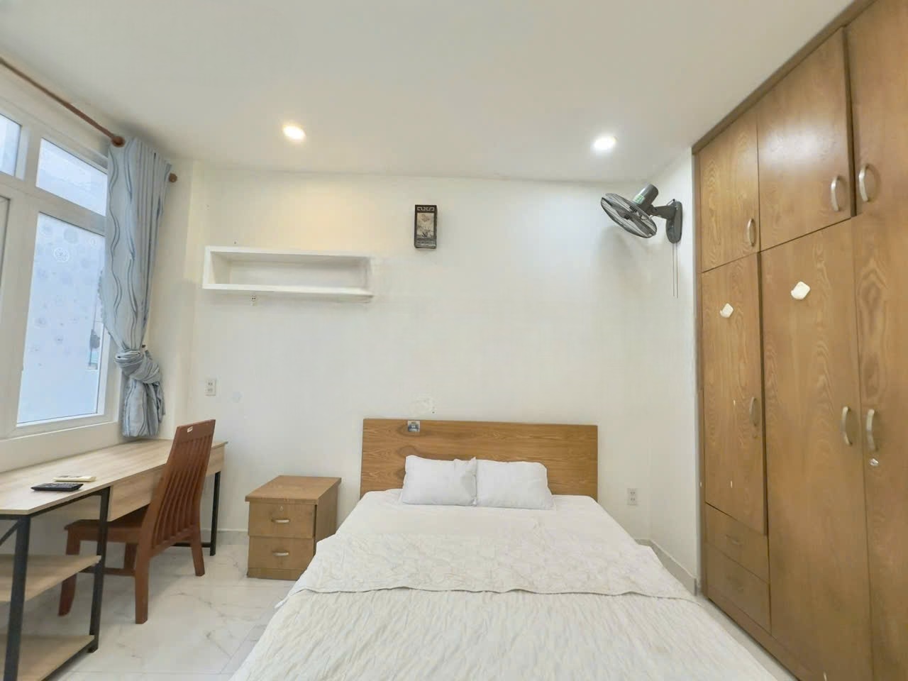Phòng trọ Studio 25m2 tại TT House Nguyễn Bỉnh Khiêm - Quận 1 - Phòng ngủ