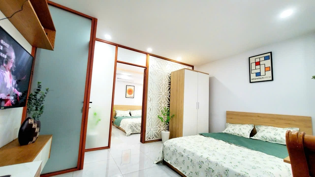 Phòng trọ 2 Phòng ngủ 50m2 tại HT House Lê Văn Sỹ - Quận 3 - Phòng ngủ