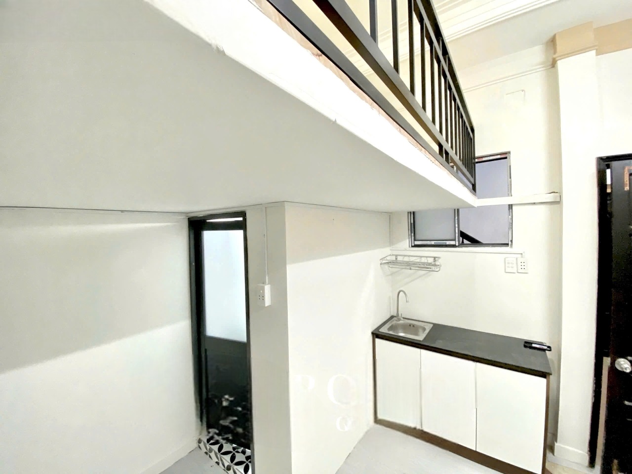 Phòng trọ Duplex 25m2 tại AT House Phan Xích Long - Phú Nhuận - Phòng khách