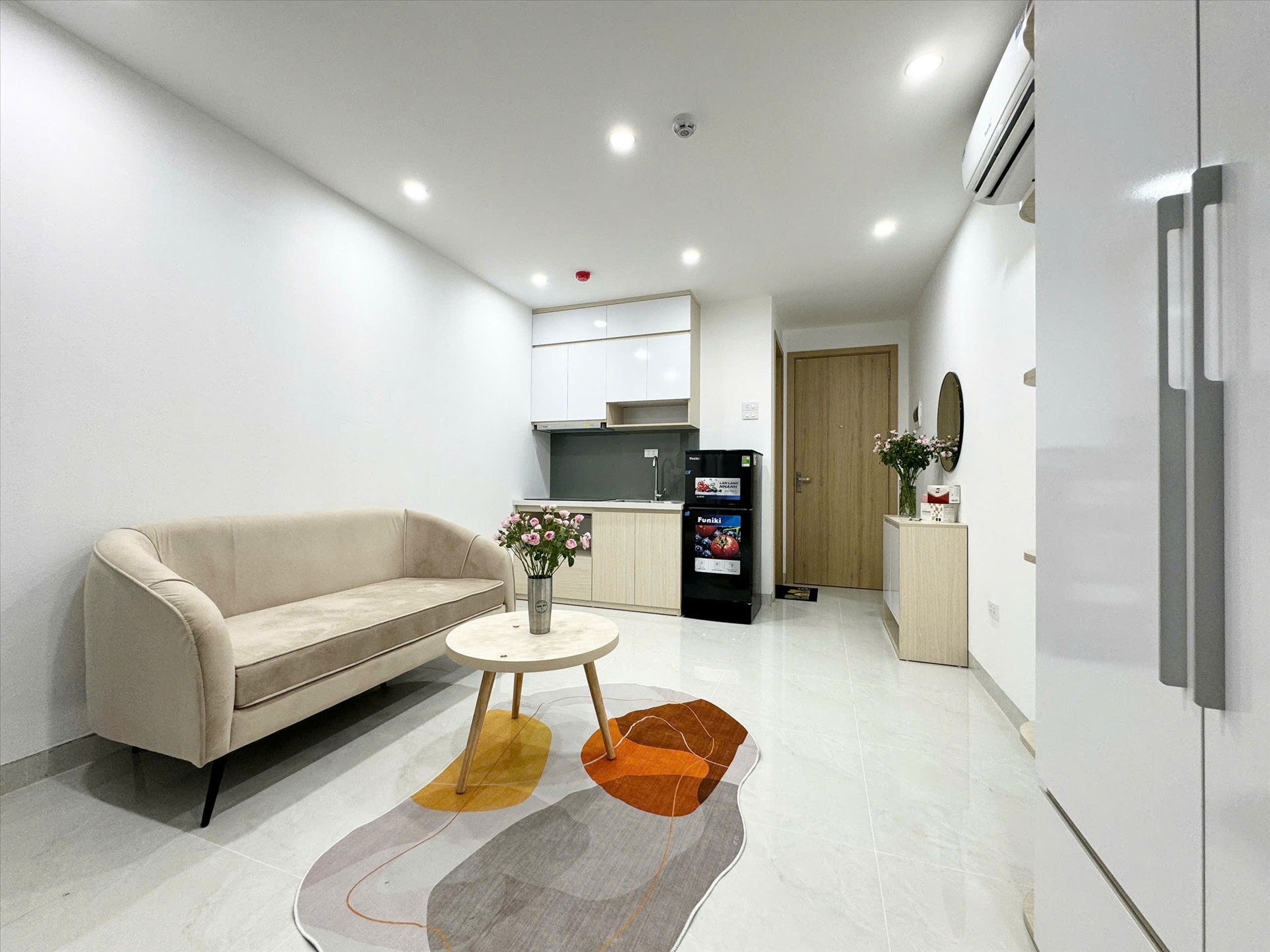 Phòng trọ Studio 25m2 tại HT House Đức Diễn - Bắc Từ Liêm - Phòng ngủ