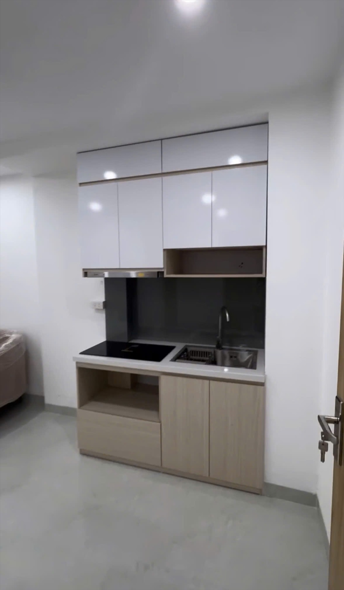 Phòng trọ 1 Phòng ngủ 40m2 tại HT House Đức Diễn - Bắc Từ Liêm - Phòng khách