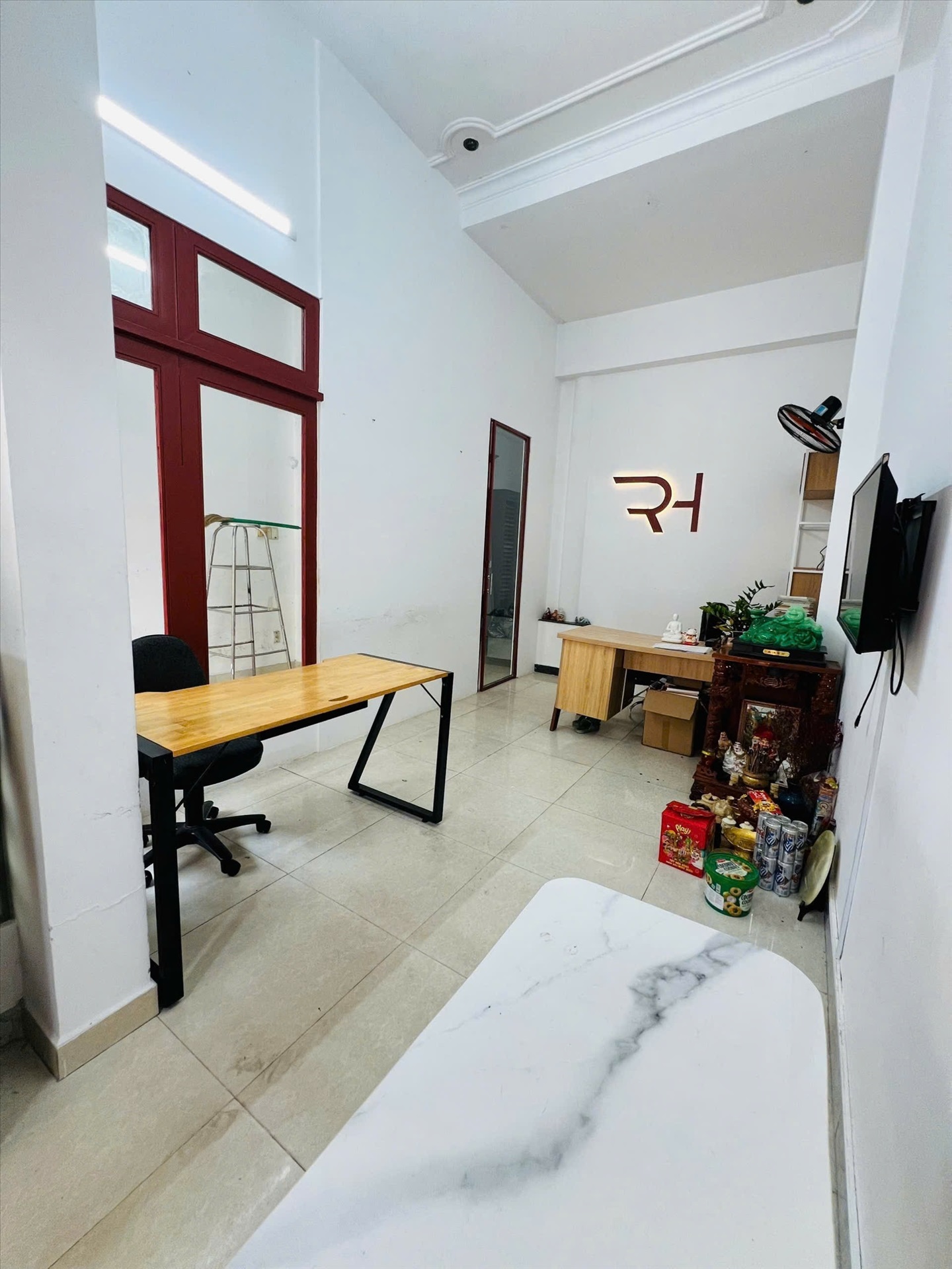 Phòng trọ Studio 25m2 tại Redhome Cộng Hòa - Tân Bình - Phòng ngủ