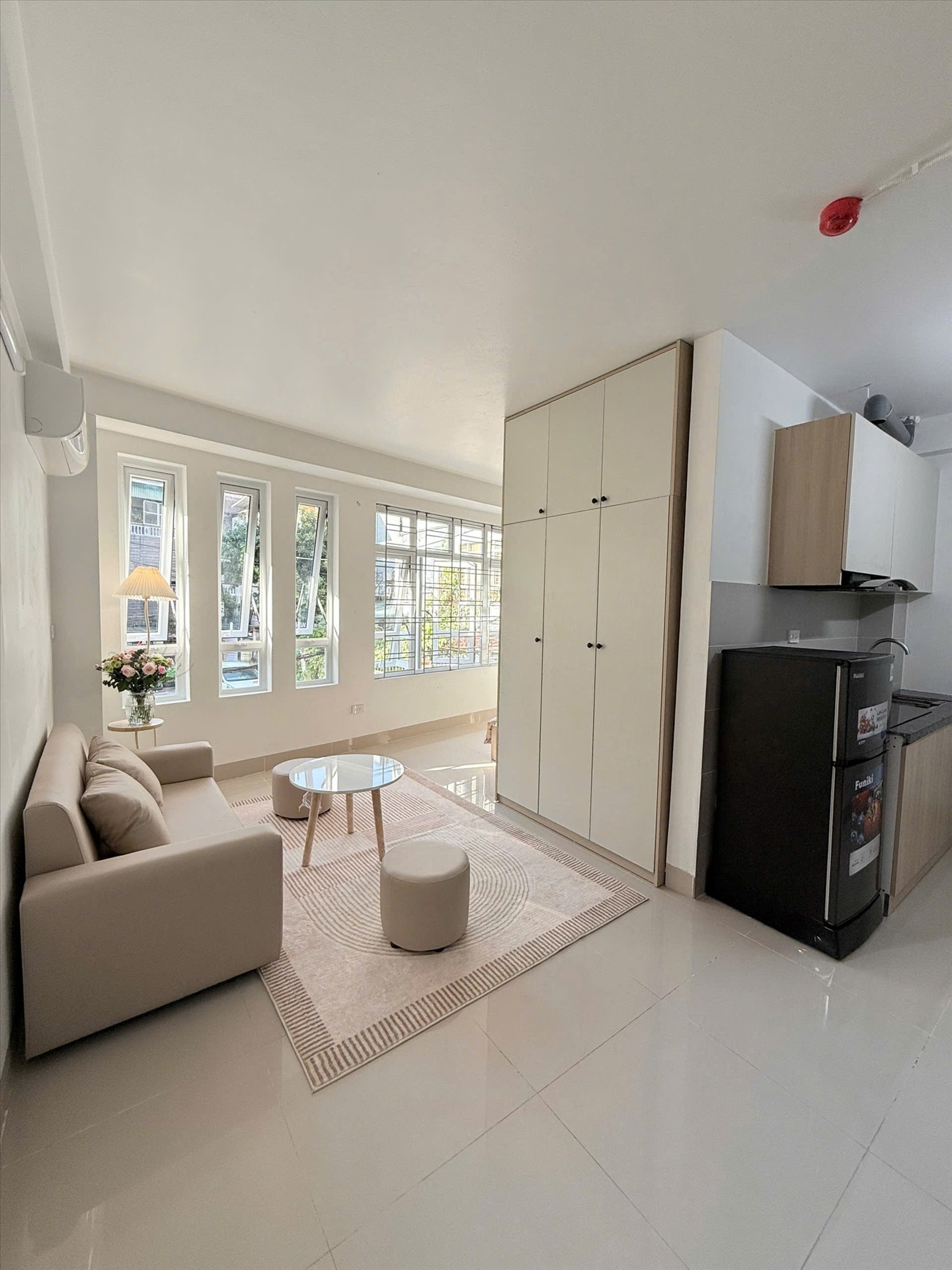 Phòng trọ Studio 25m2 tại HT House Xuân Đỉnh - Bắc Từ Liêm - Phòng ngủ