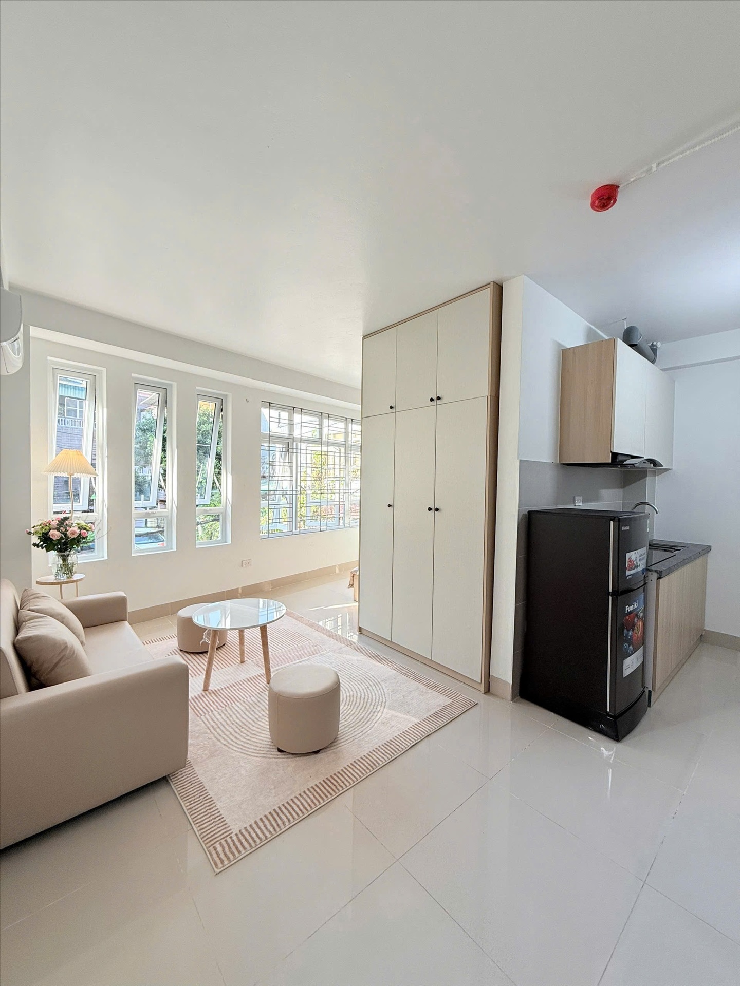 Phòng trọ Studio 25m2 tại HT House Xuân Đỉnh - Bắc Từ Liêm - Phòng ngủ