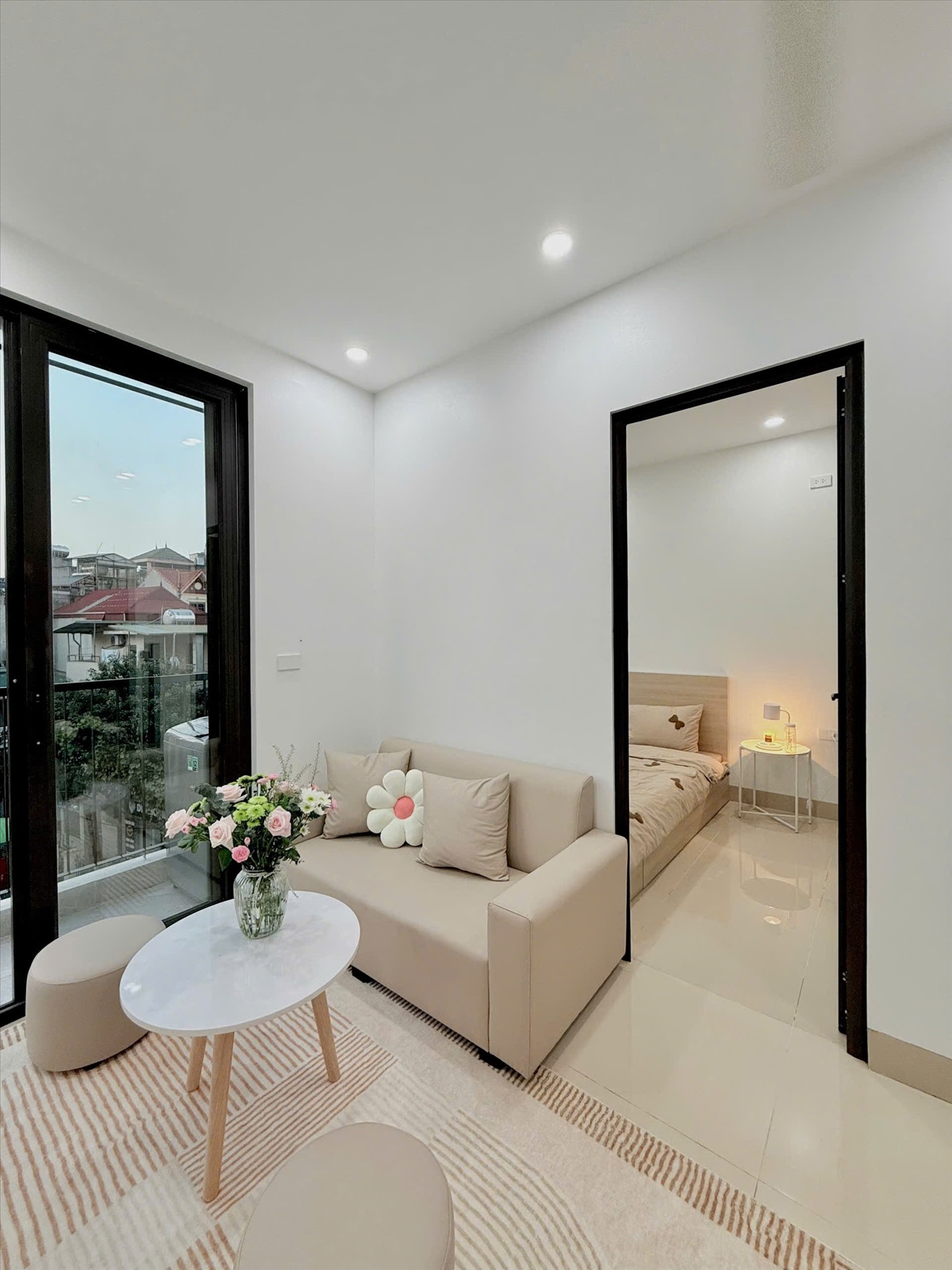 Phòng trọ 1 Phòng ngủ 40m2 tại HT House Xuân Đỉnh - Bắc Từ Liêm - Phòng khách