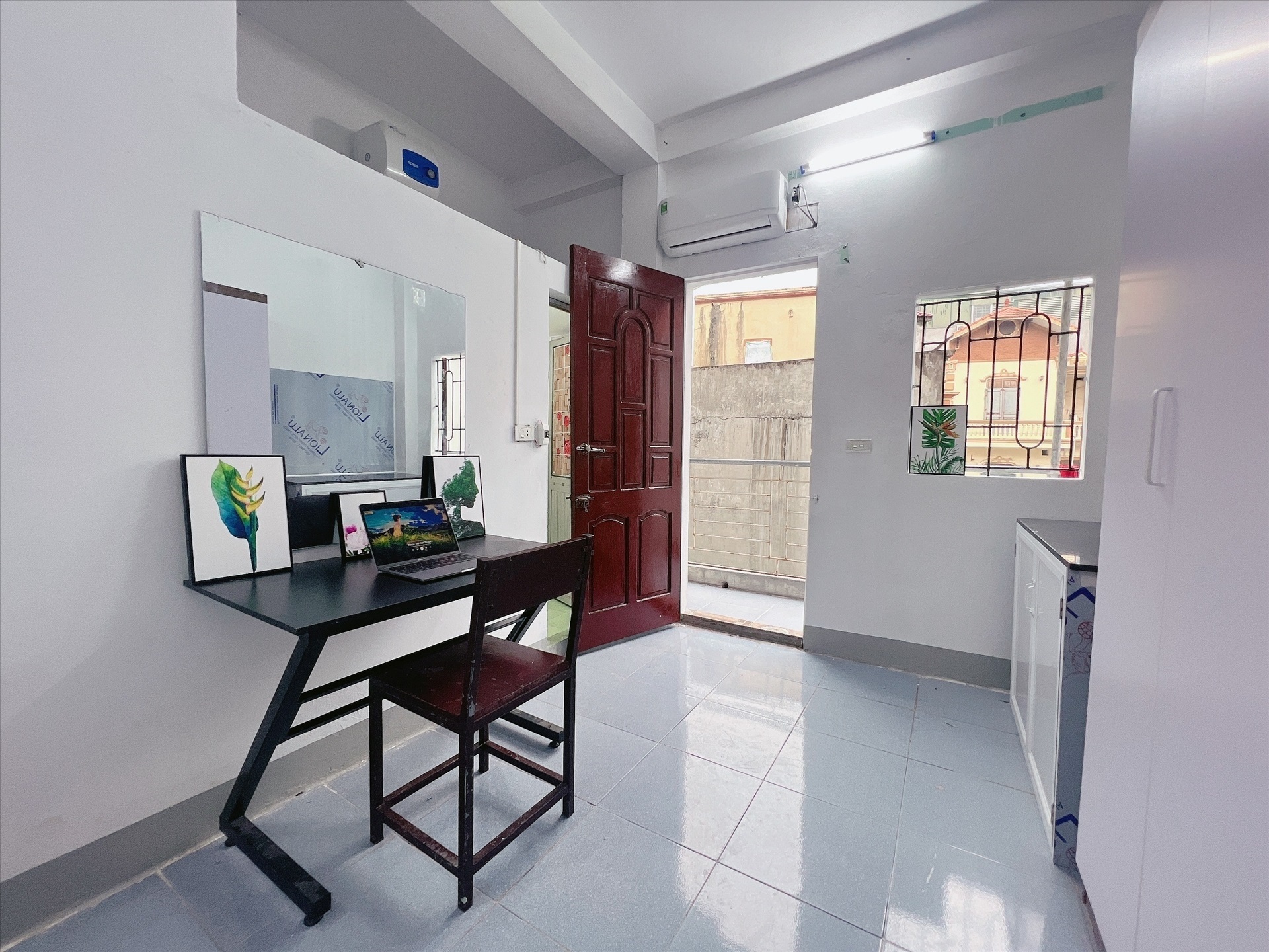 Phòng trọ Studio 25m2 tại AT Home Đỗ Đức Dục - Nam Từ Liêm - Phòng khách
