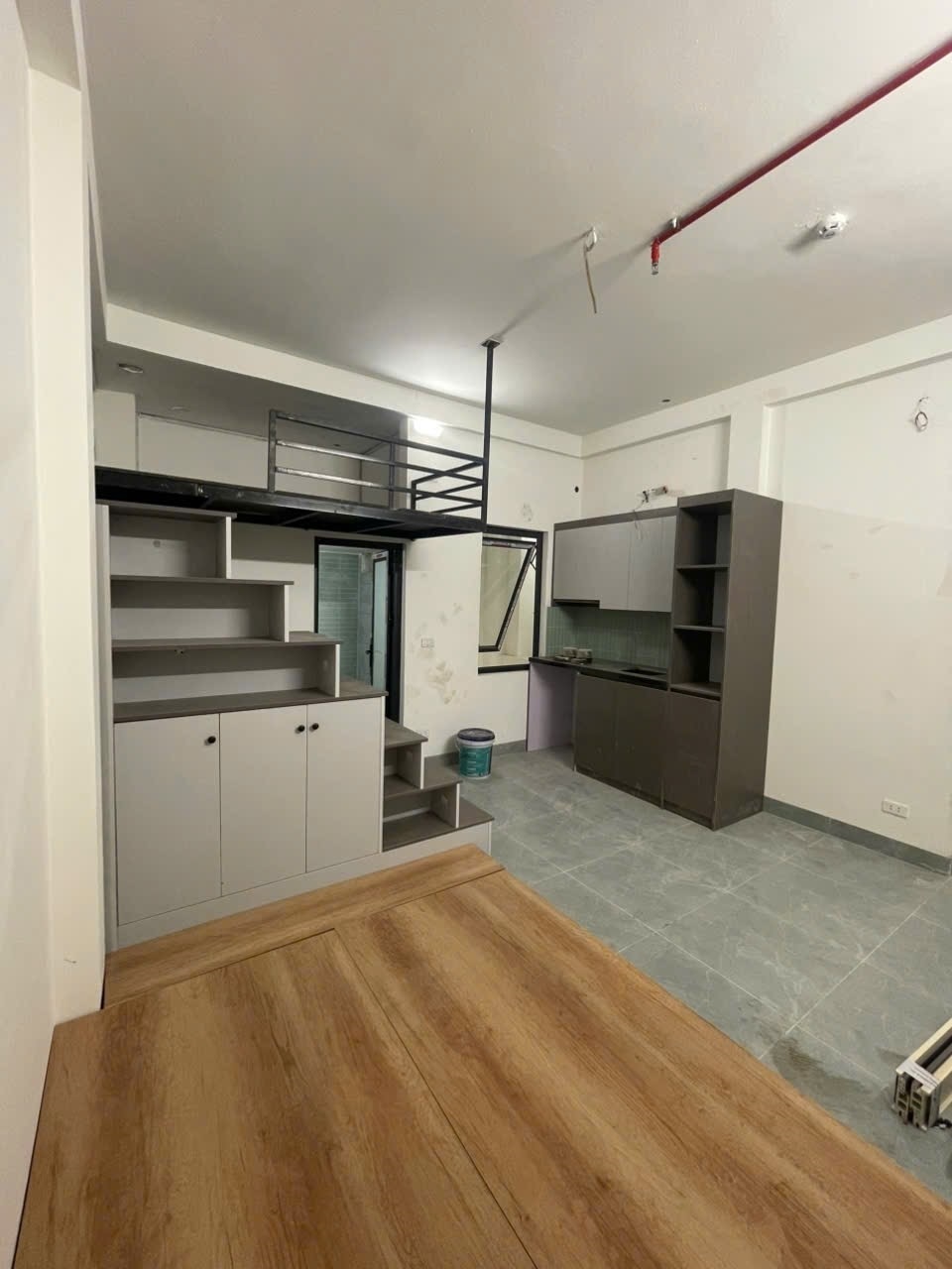 Phòng trọ Duplex 30m2 tại AN House Nguyễn Khánh Toàn - Cầu Giấy - Phòng khách