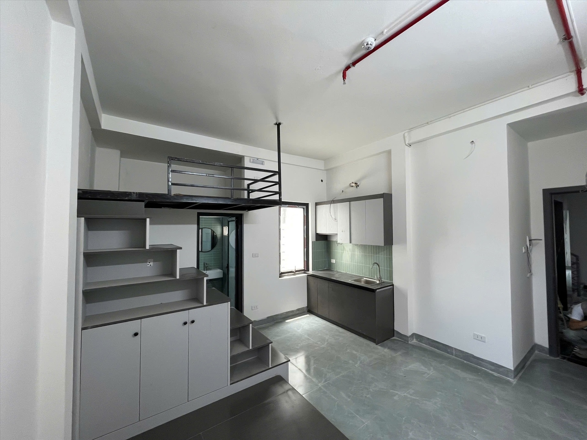 Phòng trọ Duplex 30m2 tại AN House Nguyễn Khánh Toàn - Cầu Giấy - Phòng khách
