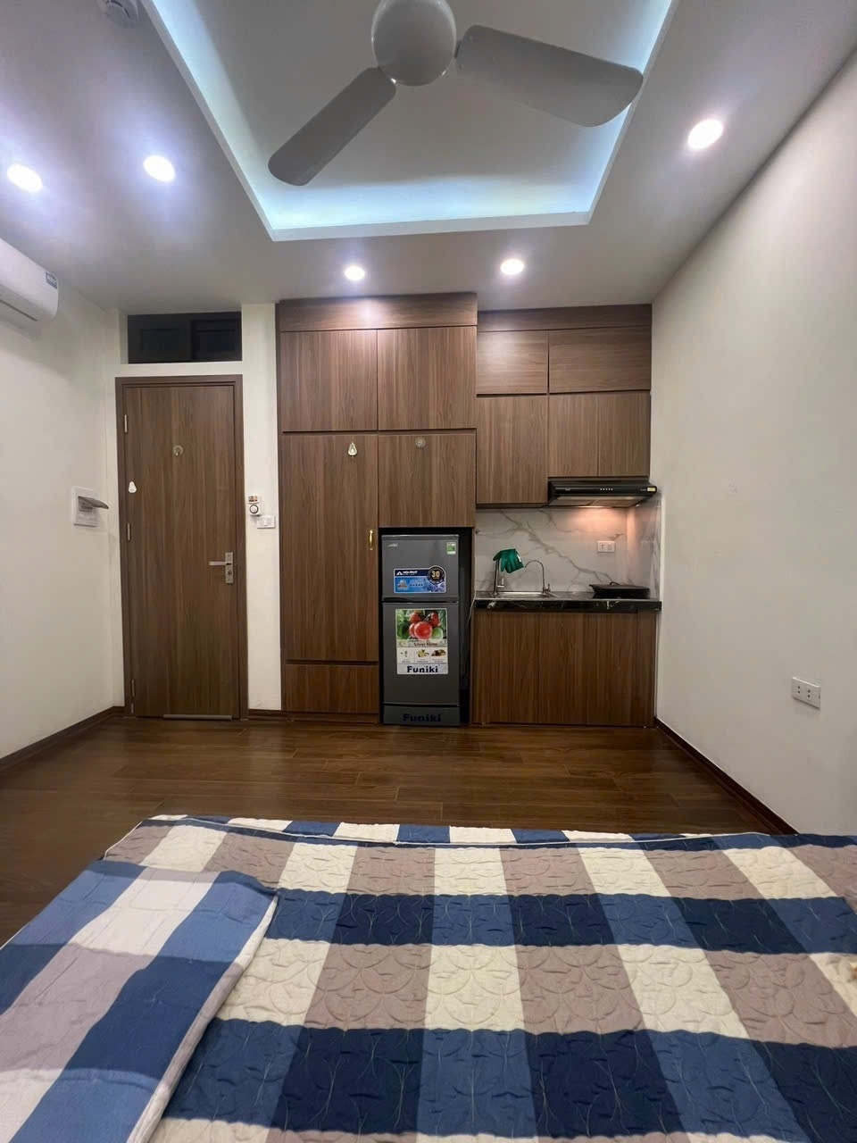 Phòng trọ Studio 25m2 tại LD House Nguyễn Đổng Chi - Nam Từ Liêm - Phòng khách