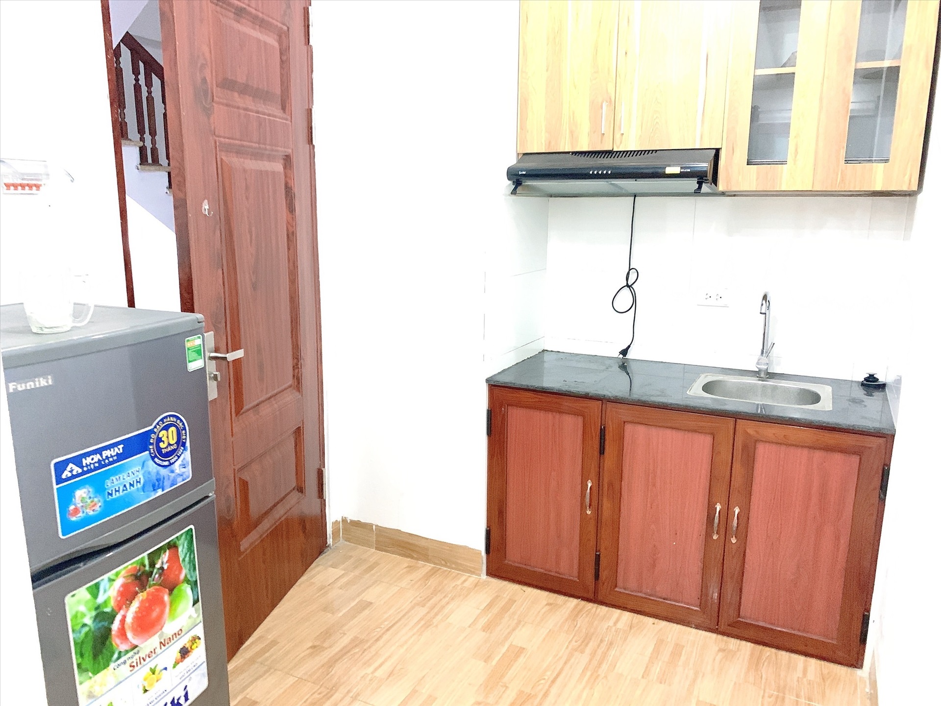 Phòng trọ Studio 30m2 tại AT Home Nguyễn Chánh - Cầu Giấy - Phòng bếp
