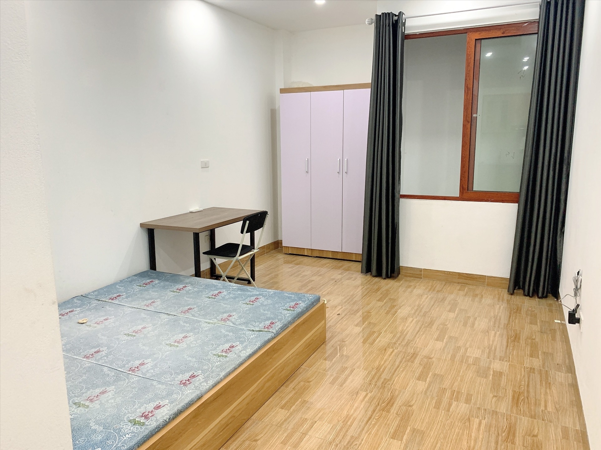 Phòng trọ Studio 30m2 tại AT Home Nguyễn Chánh - Cầu Giấy - Phòng ngủ