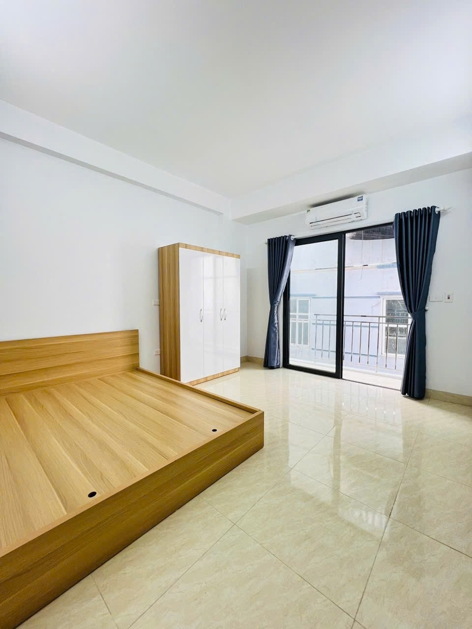 Phòng trọ Studio 28m2 tại QM House Lê Quang Đạo - Nam Từ Liêm - Phòng khách