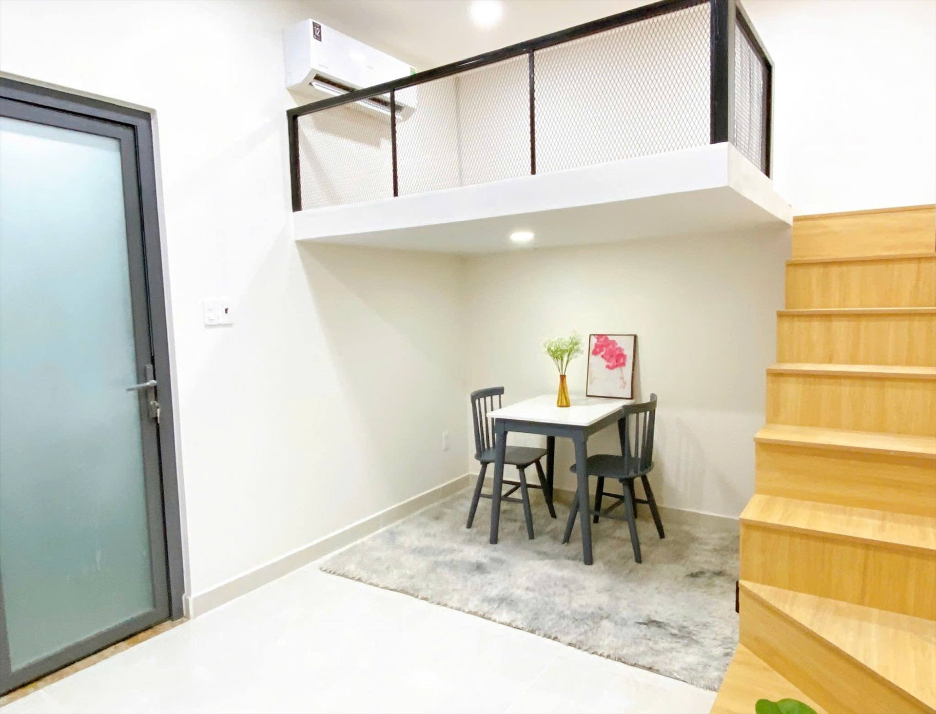 Phòng trọ Duplex 25m2 tại AT Home Âu Cơ - Tân Bình - Phòng ngủ