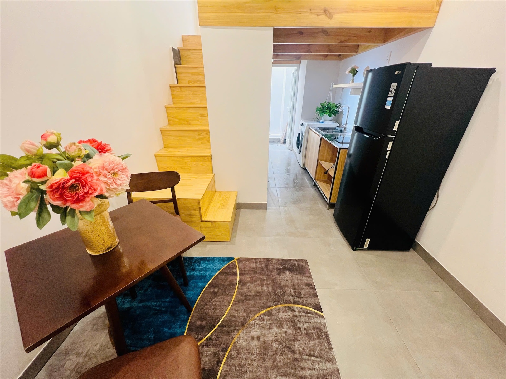Phòng trọ Duplex 25m2 tại Hoa Mây Home Vũ Tùng - Bình Thạnh - Phòng ngủ