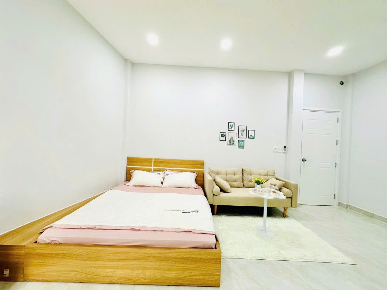 Phòng trọ Studio 30m2 tại TT House Phạm Văn Hai - Tân Bình - Phòng ngủ