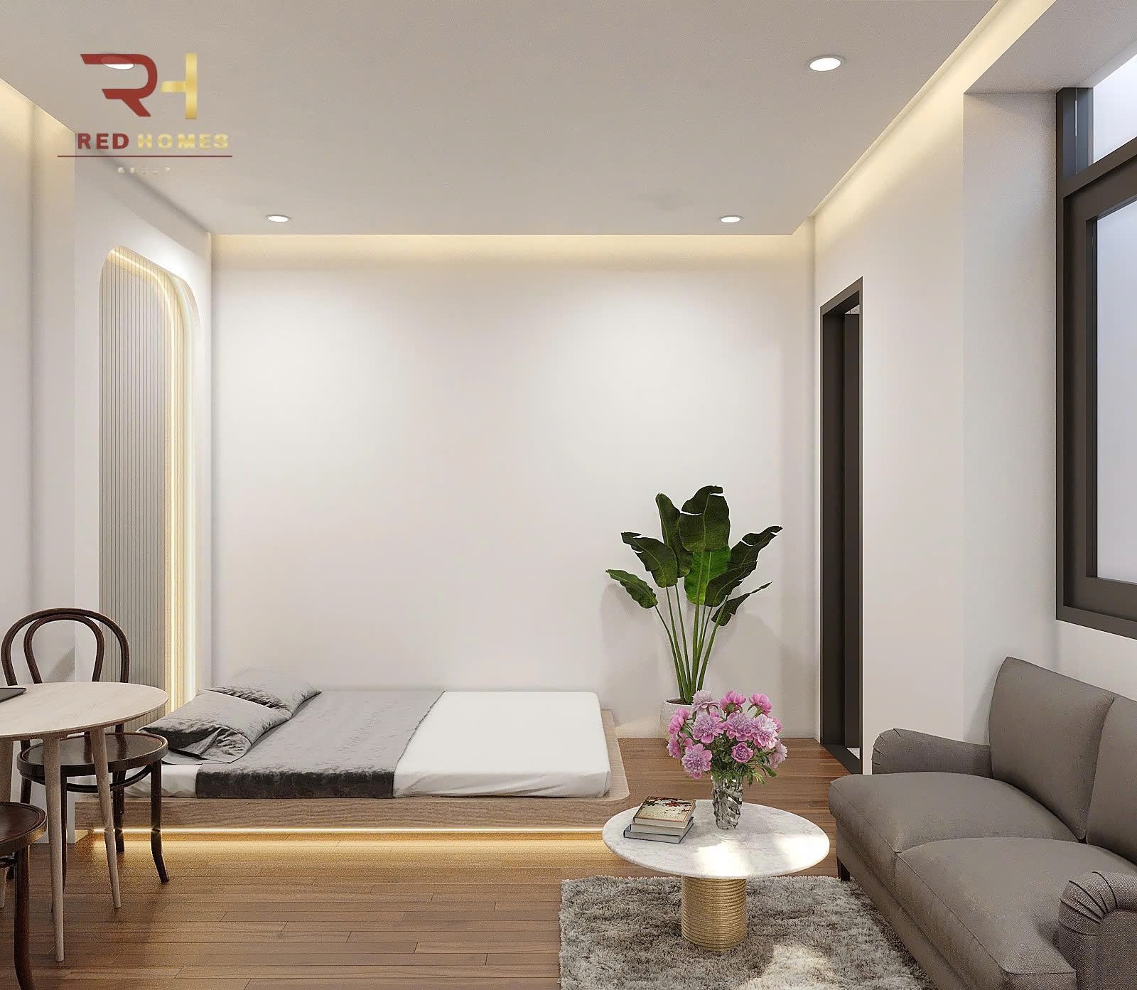 Phòng trọ Redhomes Hiệp Nhất - Tân Bình - Phòng (*)