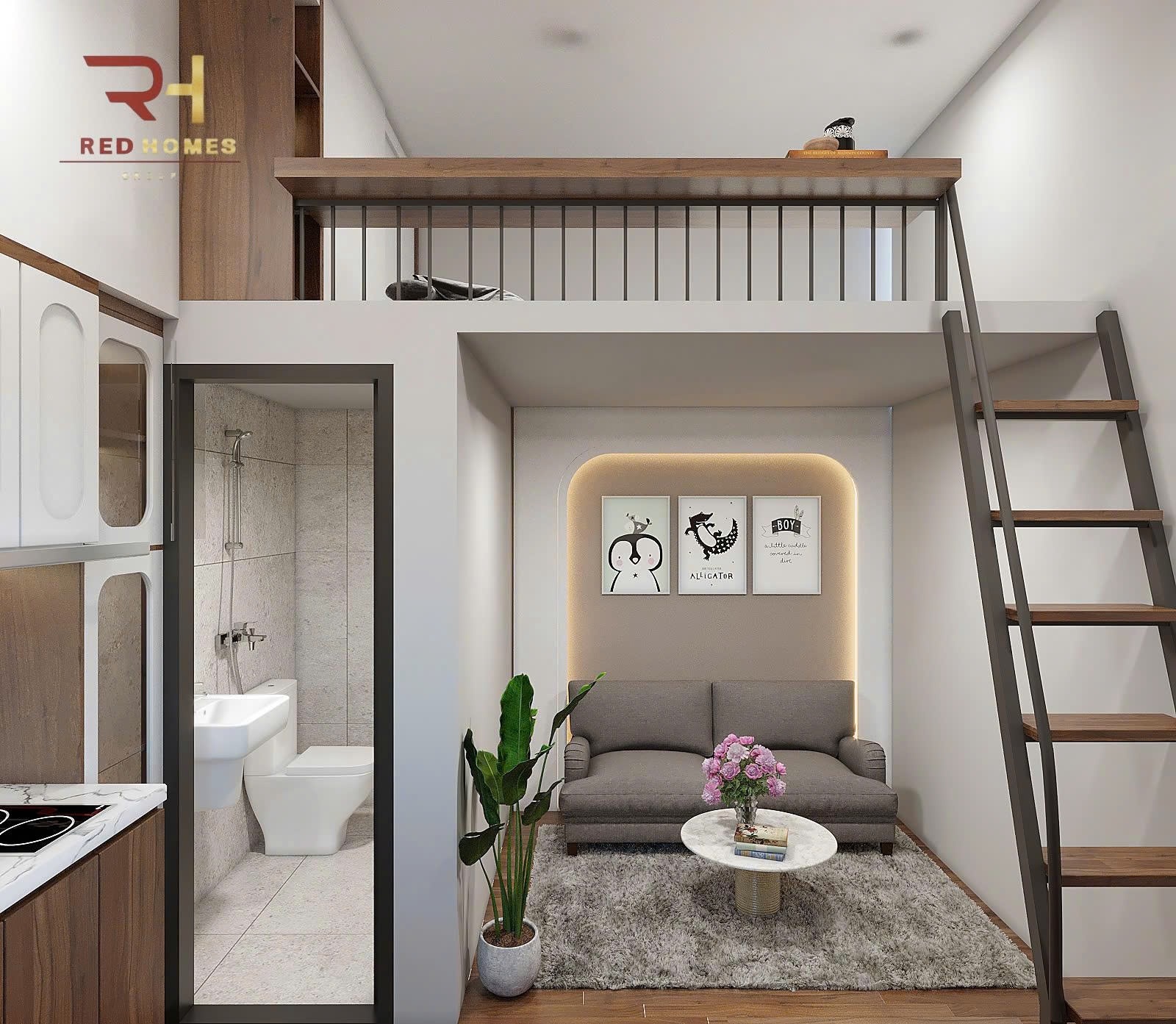 Phòng trọ Redhomes Hiệp Nhất - Tân Bình - Phòng (*)
