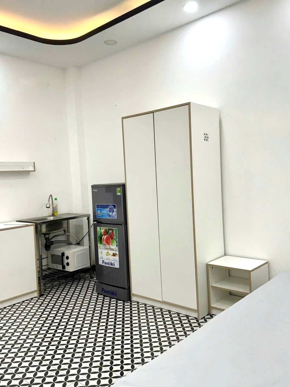 Phòng trọ Studio 25m2 tại TT House Dương Bá Trạc - Quận 8 - Phòng ngủ