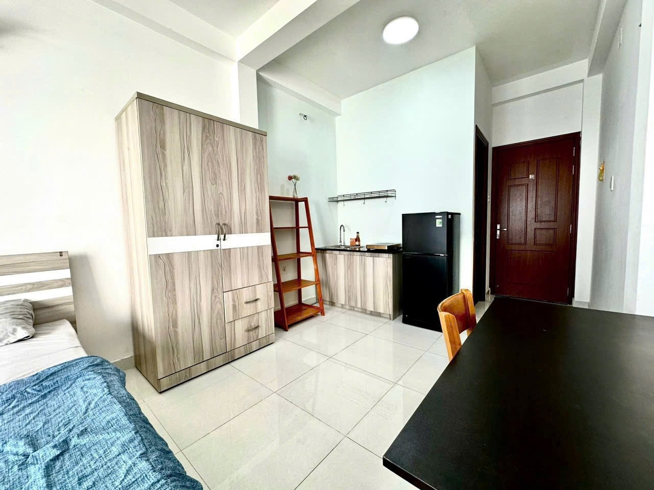 Phòng trọ Studio 25m2 tại Casper House Nguyễn Trãi - Quận 5 - Phòng bếp