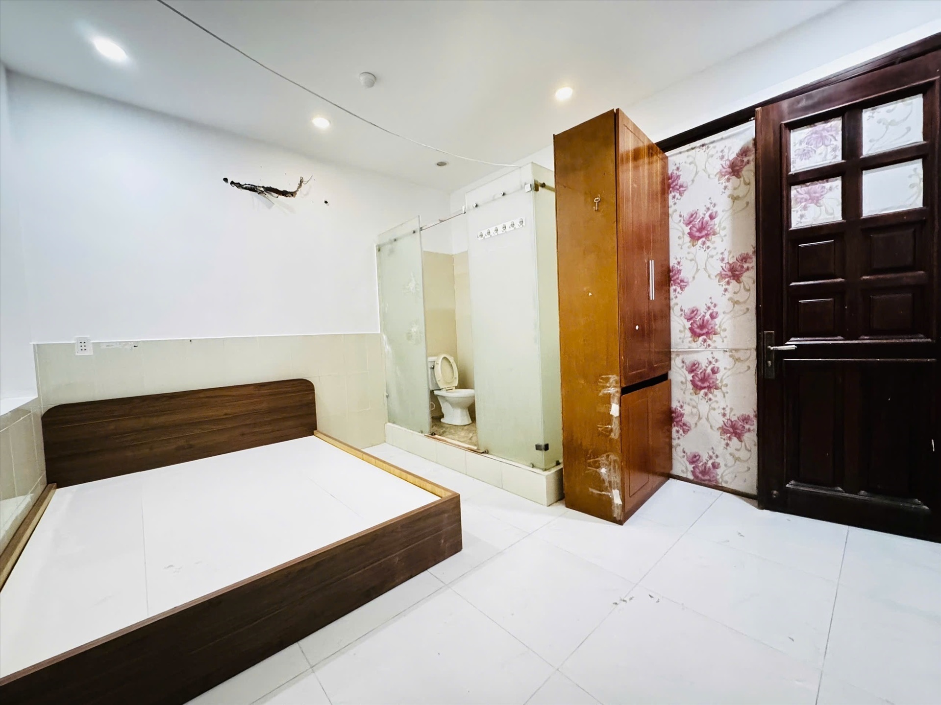 Phòng trọ Studio 20m2 tại AH Home Nguyễn Minh Hoàng - Tân Bình - Phòng ngủ
