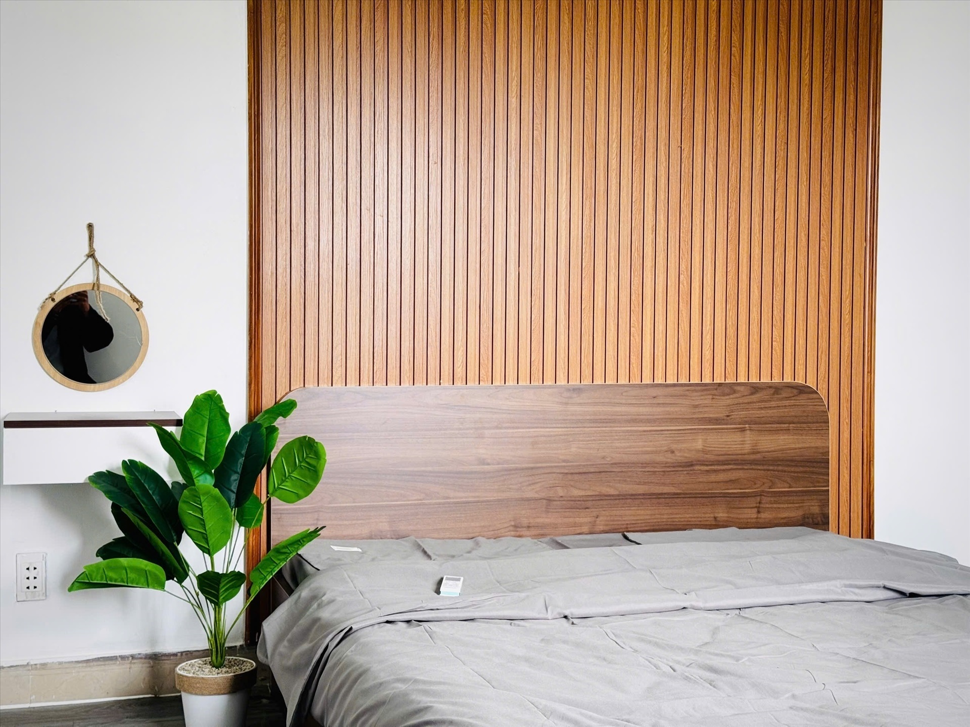 Phòng trọ Studio 30m2 tại AH Home Nguyễn Minh Hoàng - Tân Bình - Phòng ngủ