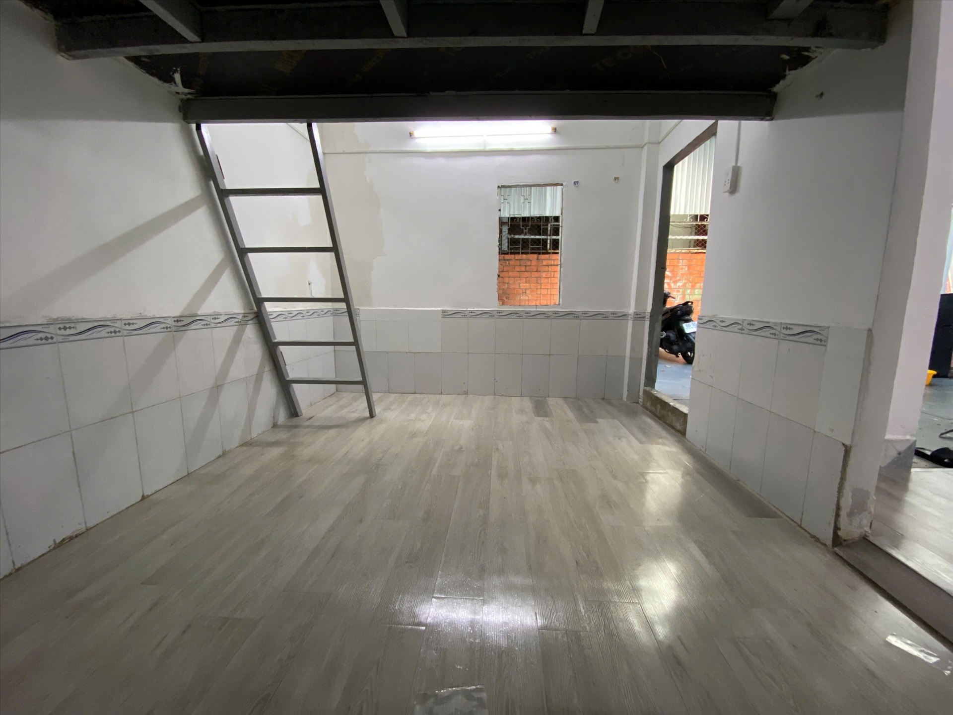 Phòng trọ Duplex 20m2 tại DHCT House Trung Mỹ Tây - Quận 12 - Phòng ngủ