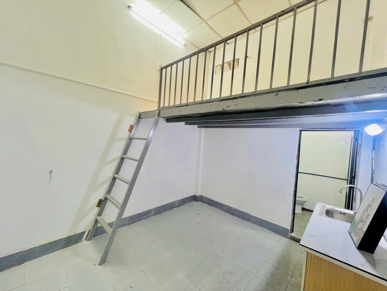 Phòng trọ Duplex 20m2 tại DHCT House Trung Mỹ Tây - Quận 12 - Phòng ngủ