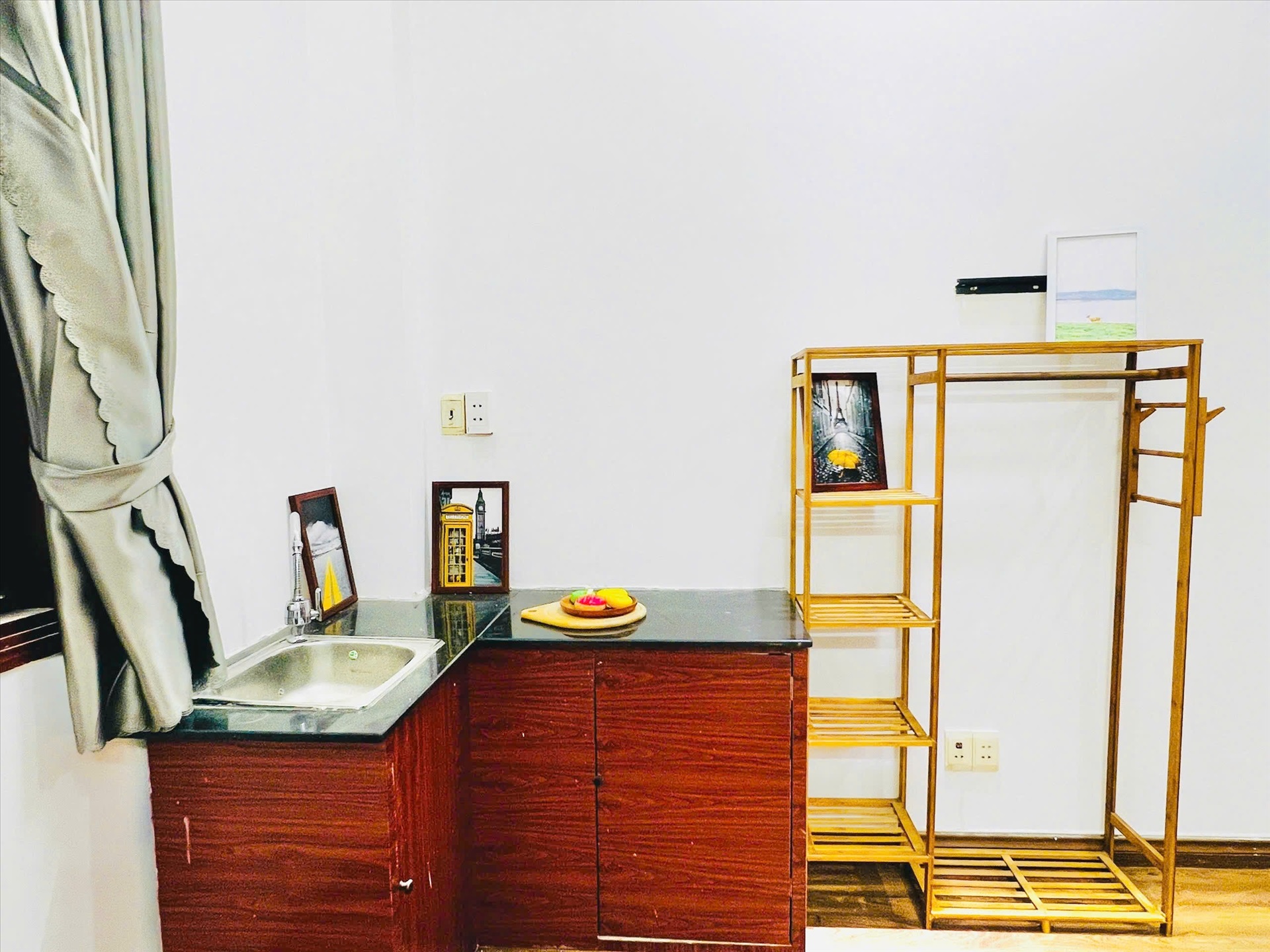 Phòng trọ Studio 25m2 tại The Link House Nguyễn Cửu Vân - Bình Thạnh - Phòng ngủ