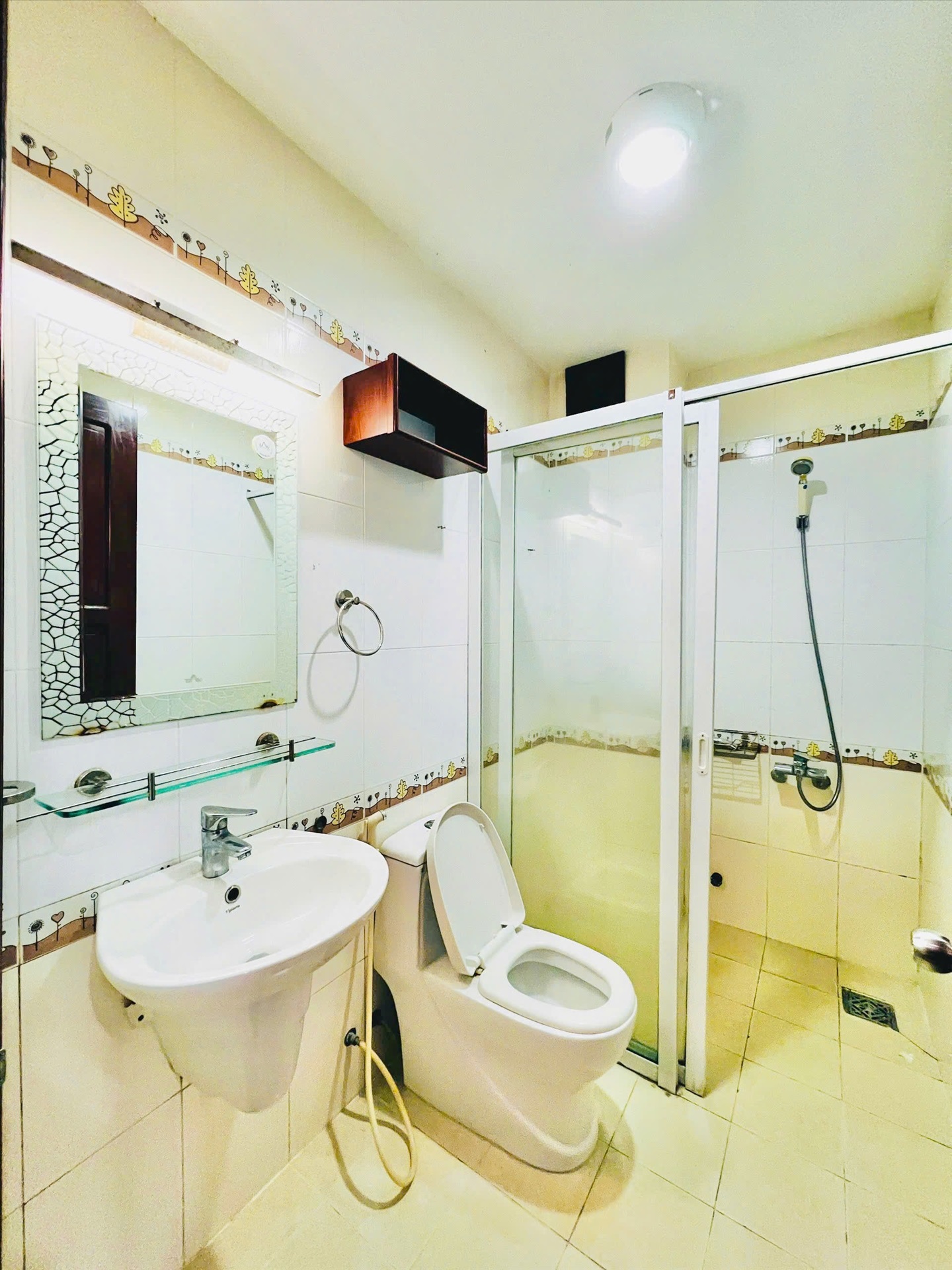 Phòng trọ Studio 25m2 tại The Link House Nguyễn Cửu Vân - Bình Thạnh - Phòng tắm
