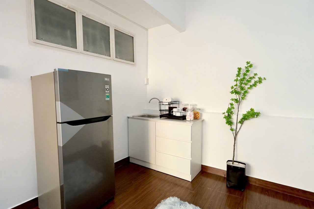 Phòng trọ Studio 25m2 tại AN House Đặng Văn Ngữ - Phú Nhuận - Phòng bếp