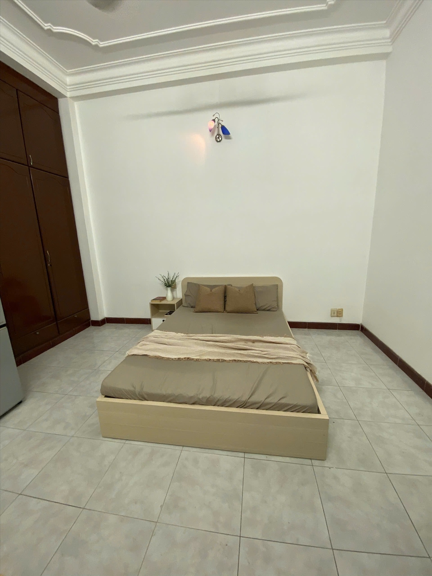 Phòng trọ Studio 25m2 tại M House Đường C27 - Tân Bình - Phòng ngủ