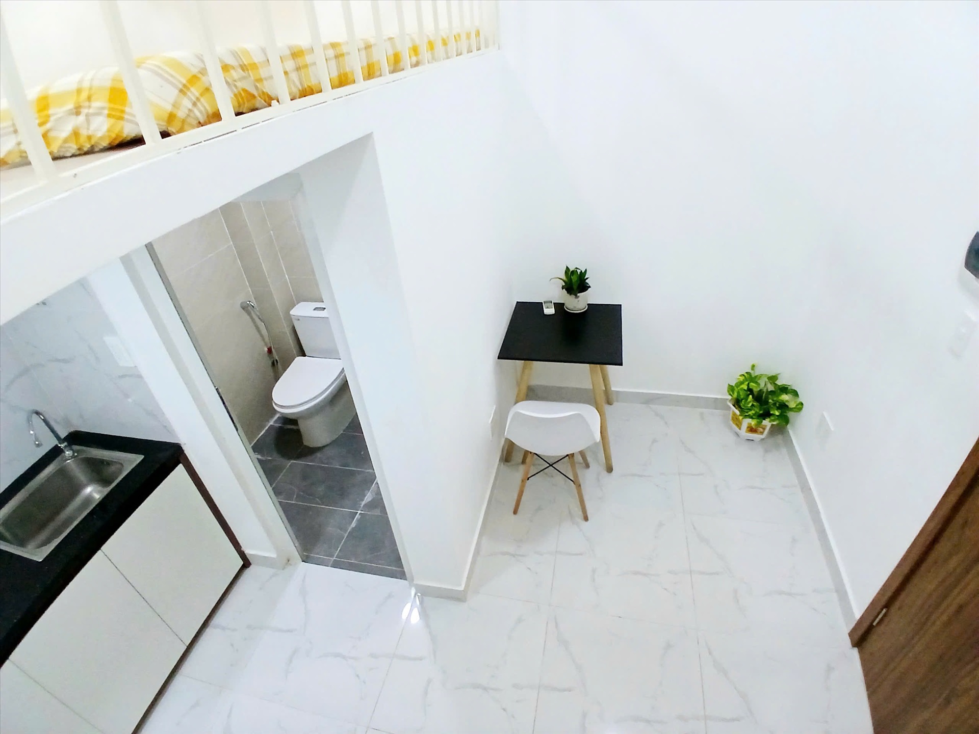 Phòng trọ Duplex 25m2 tại  CV House Nguyễn Văn Công - Gò Vấp - Phòng khách