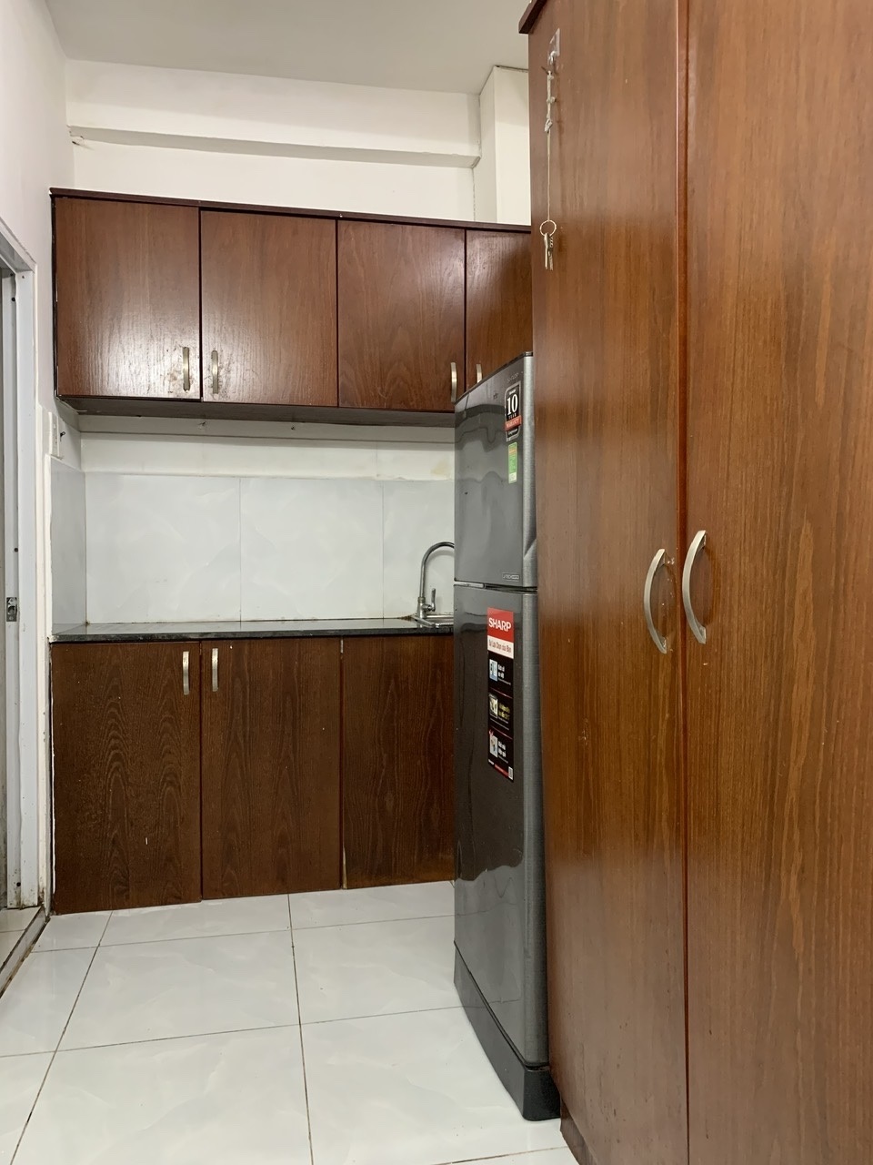 Phòng trọ Studio 20m2 tại AB Home Đồng Đen - Tân Bình - Phòng bếp