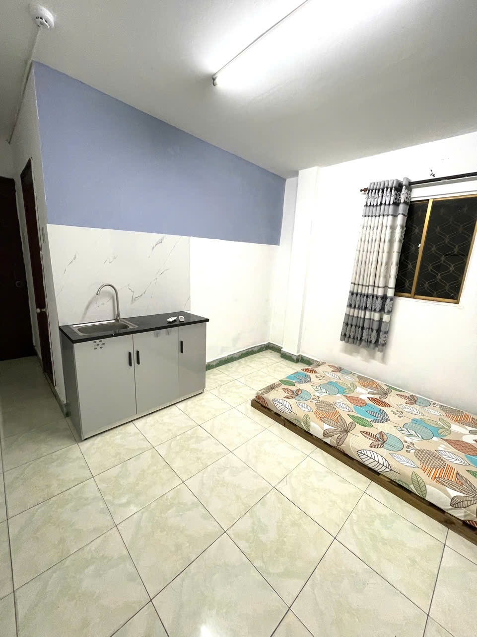 Phòng trọ Studio 25m2 tại AP House Nguyễn Tất Thành - Quận 4 - Phòng ngủ