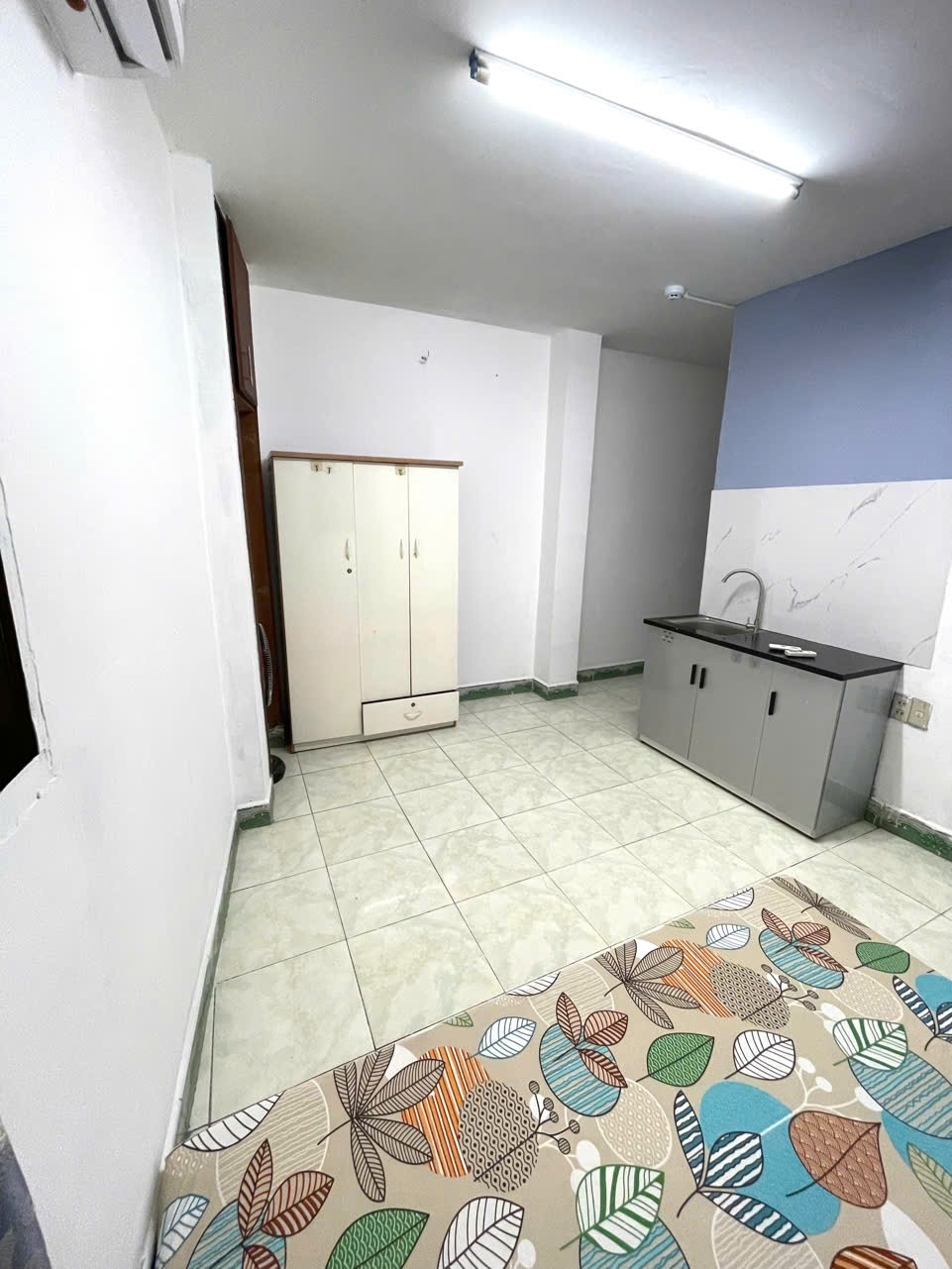 Phòng trọ Studio 25m2 tại AP House Nguyễn Tất Thành - Quận 4 - Phòng ngủ