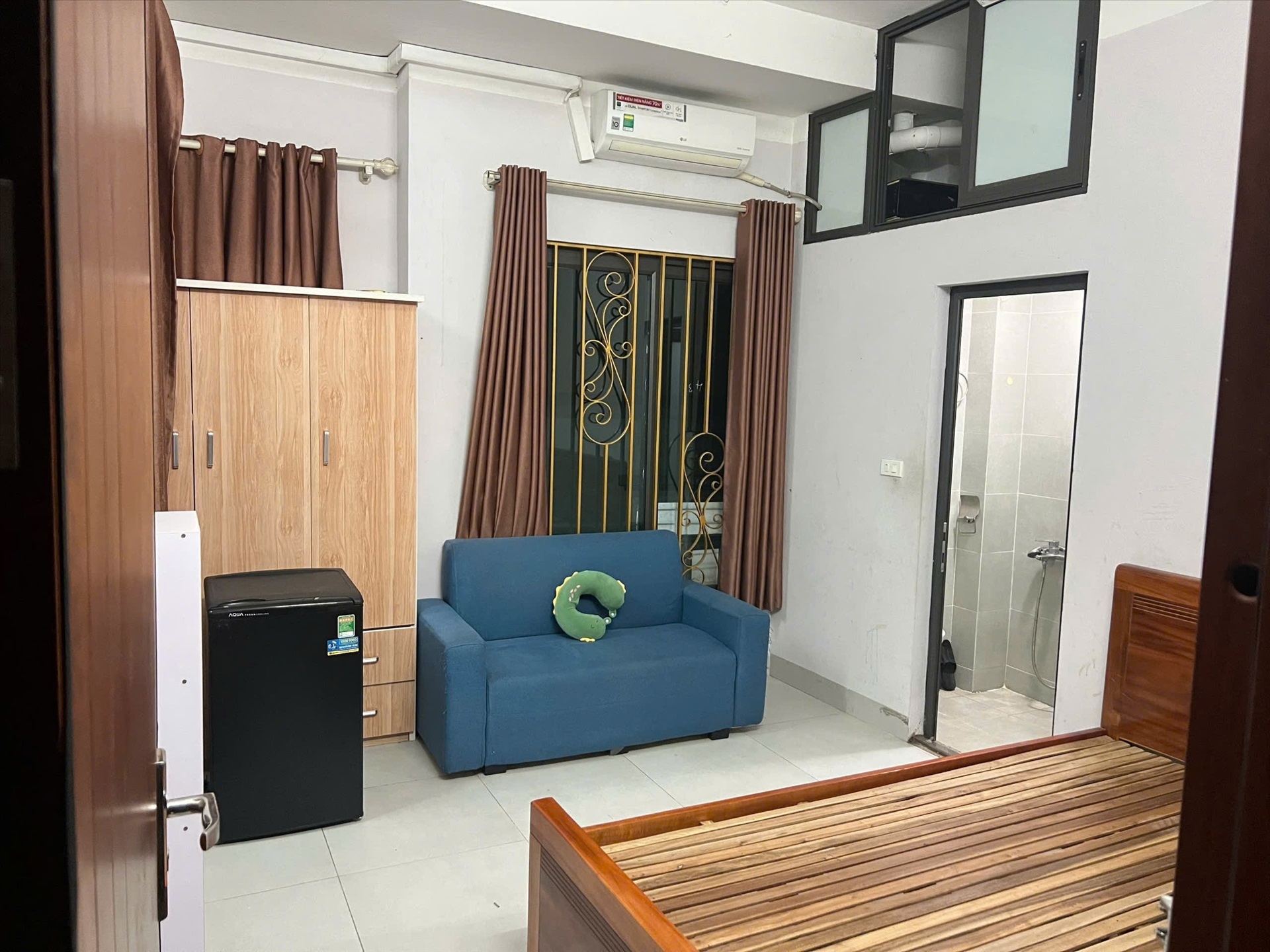 Phòng trọ Studio 25m2 tại CC House Miếu Đầm - Nam Từ Liêm - Phòng ngủ