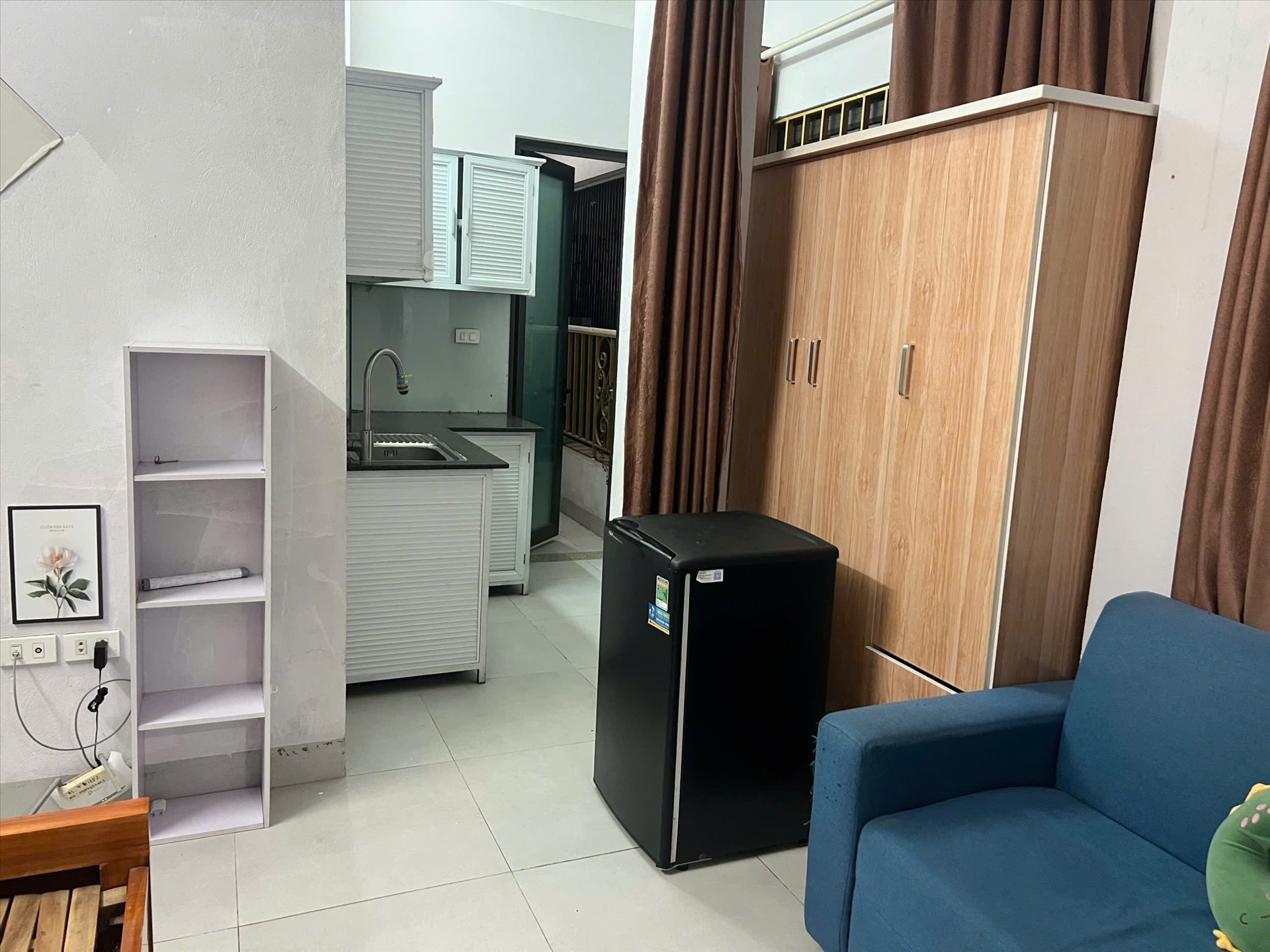 Phòng trọ Studio 25m2 tại CC House Miếu Đầm - Nam Từ Liêm - Phòng ngủ