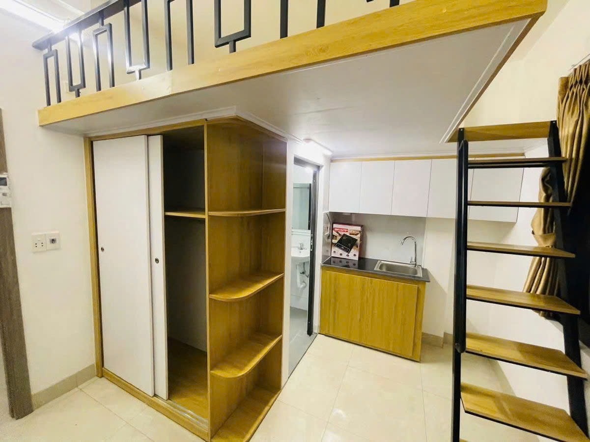 Phòng trọ Duplex 20m2 tại TD Housing Phú Đô - Nam Từ Liêm - Phòng ngủ