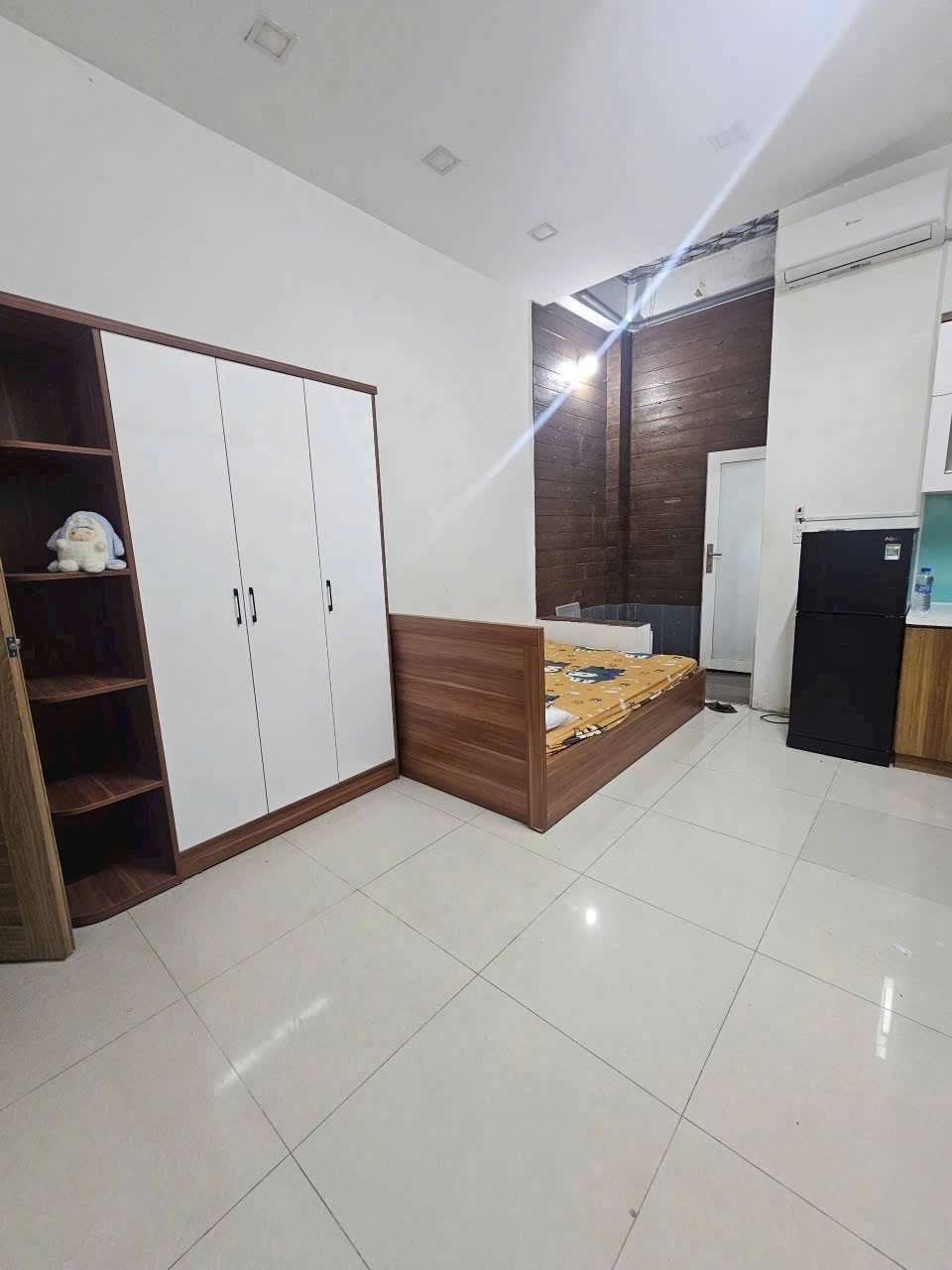 Phòng trọ Studio 25m2 tại NQB Home Huỳnh Văn Bánh - Phú Nhuận - Phòng ngủ